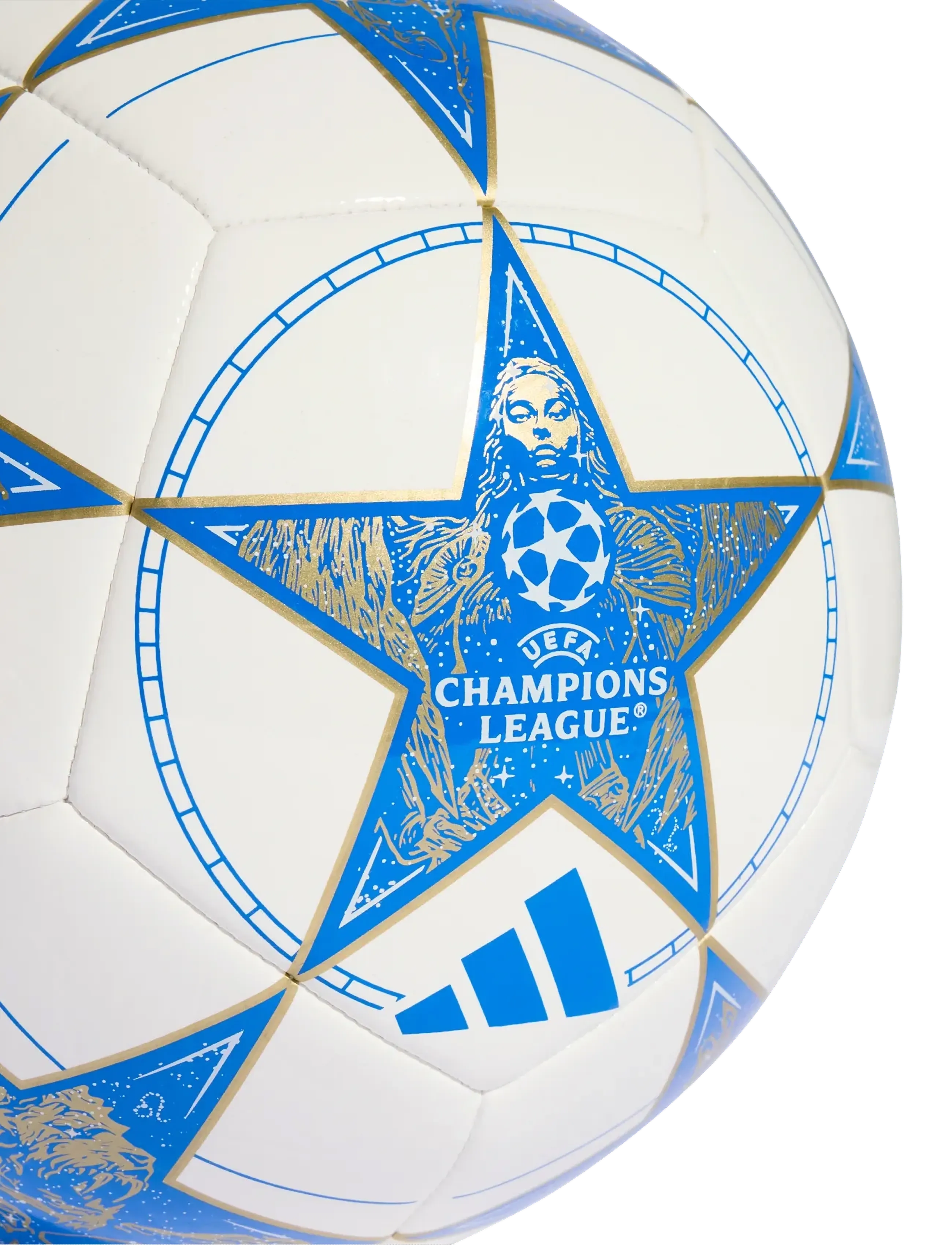 adidas Performance - UCL CLB - white/blue/magold - 2