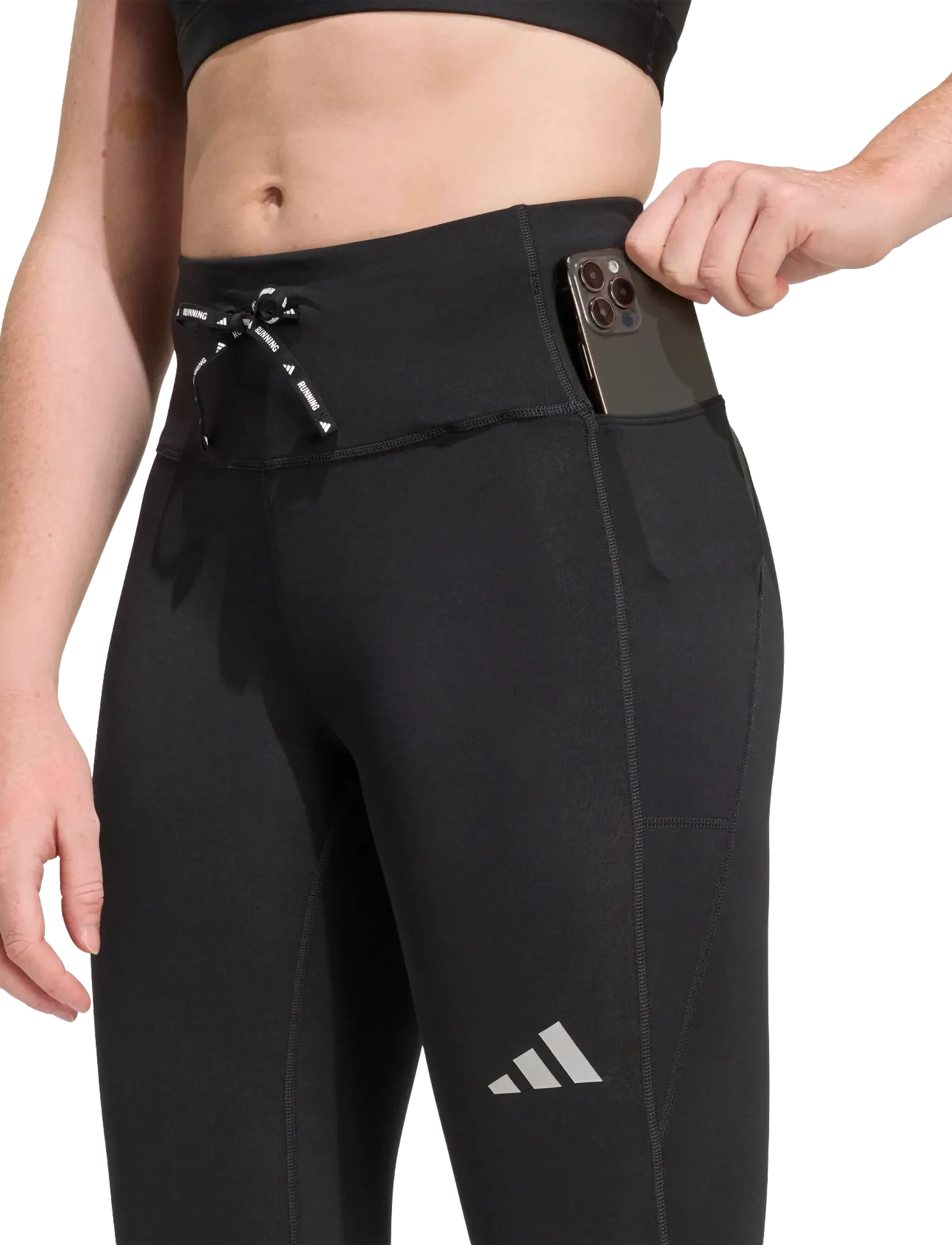 adidas Performance - Run Ess 1/1 L - täyspitkä - black - 4
