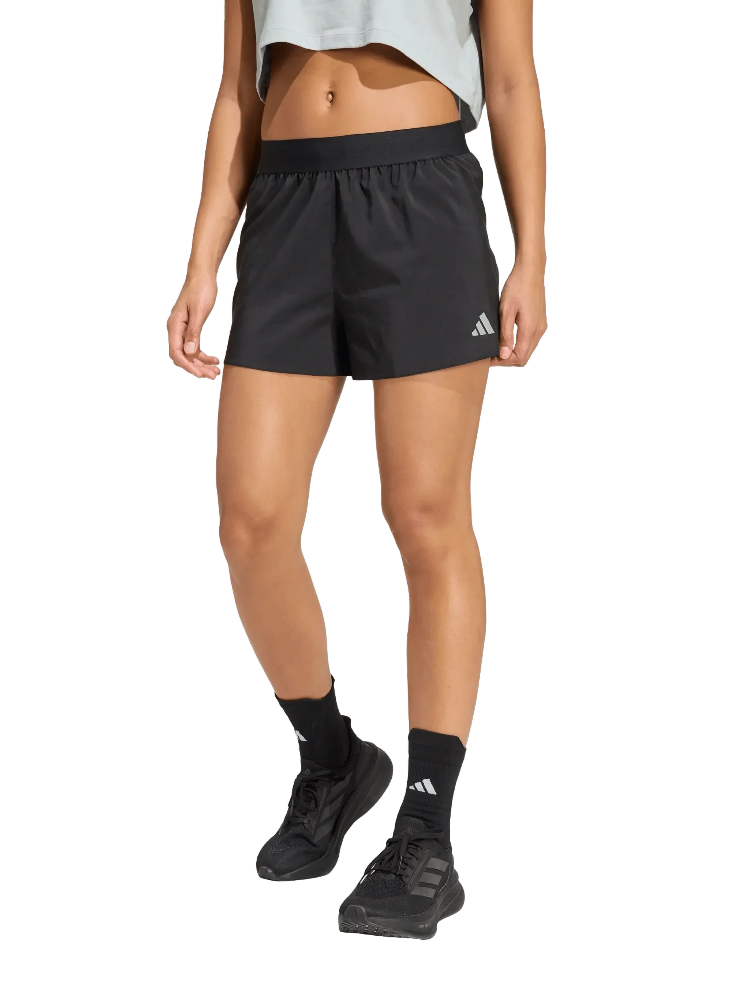 adidas Performance - Run Ess  Shor W - black - 2