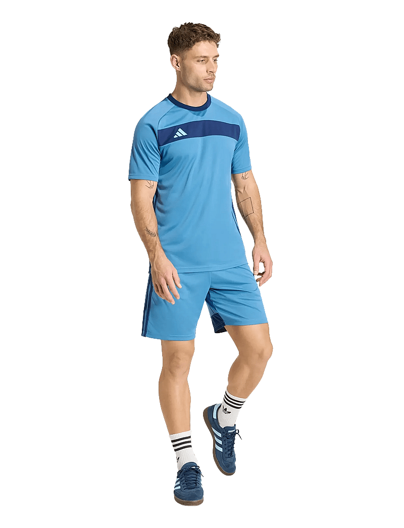 adidas Performance - TIRO ES SHO - lühikesed treeningpüksid - duin/dkblue/luaq - 0