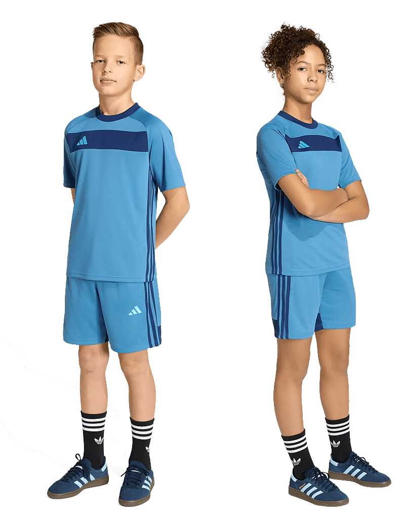 adidas Performance - TIRO ES SHO Y - sportsshorts - duin/dkblue/luaq - 2