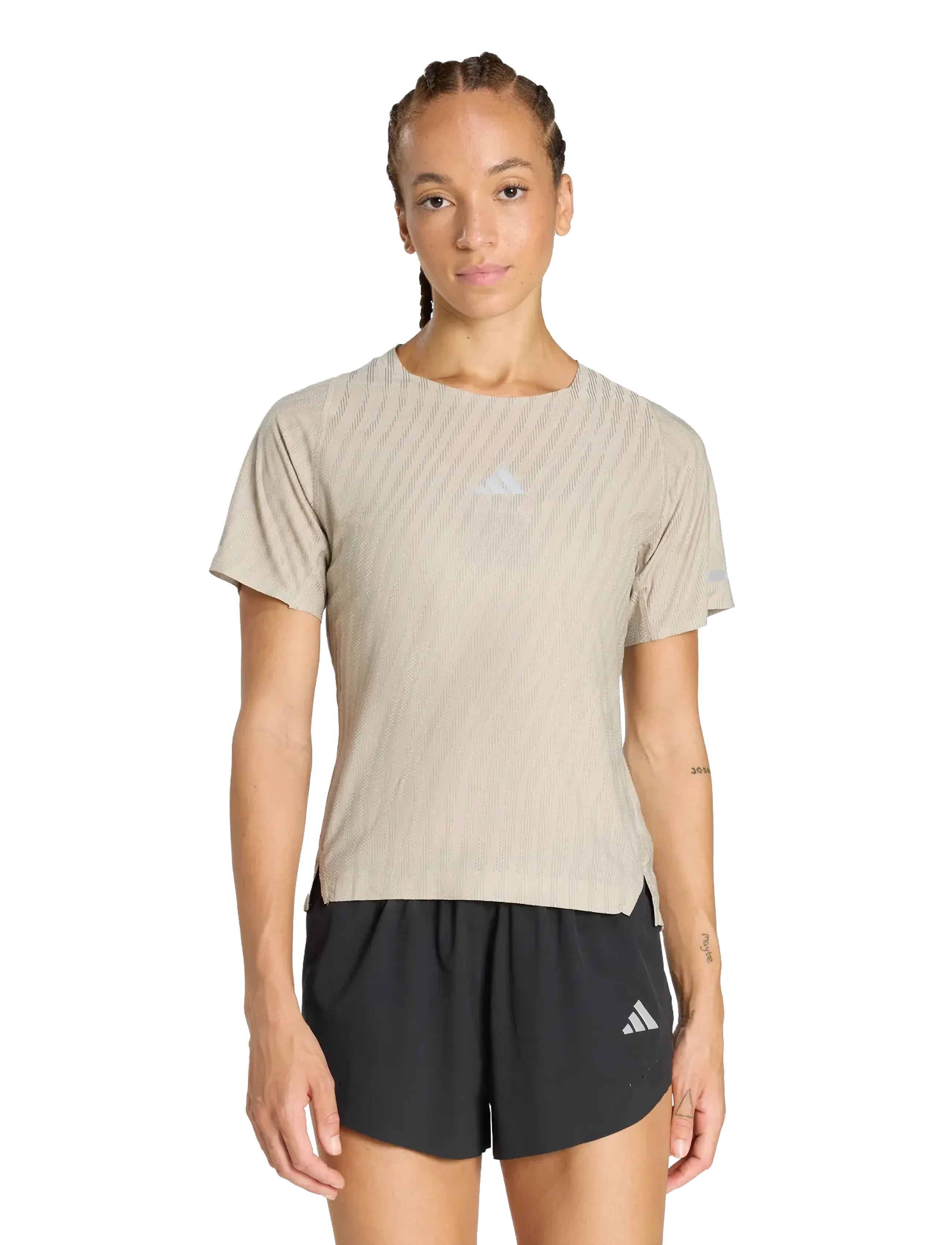 adidas Performance Adi365 Co Tee W, L, Beige, Frauen