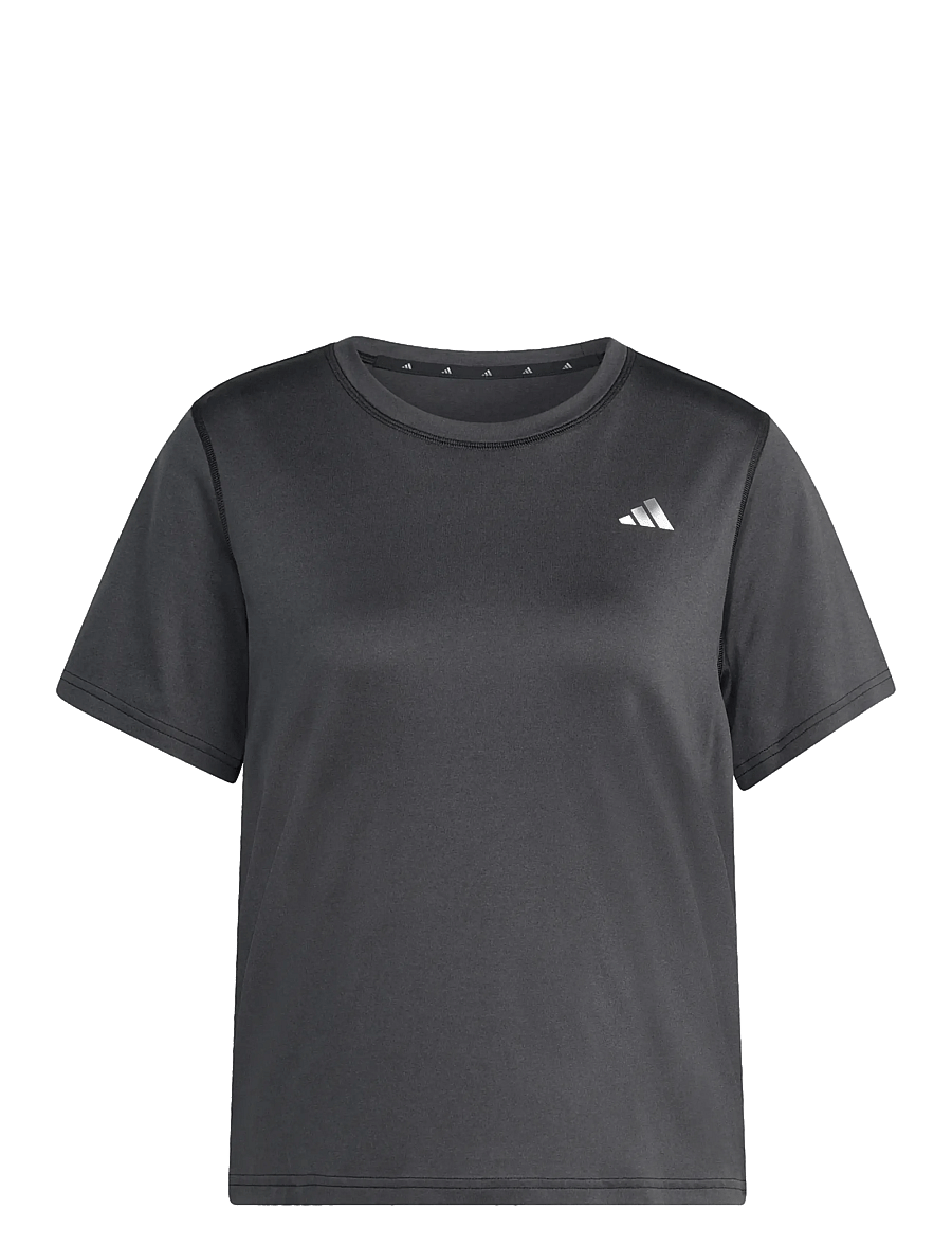 adidas Performance - WE MIN CREW TEE - t-shirts - black - 1