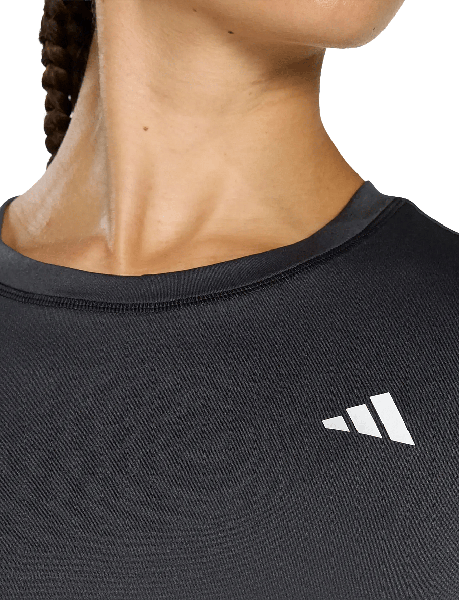 adidas Performance - WE MIN CREW TEE - t-shirts - black - 3