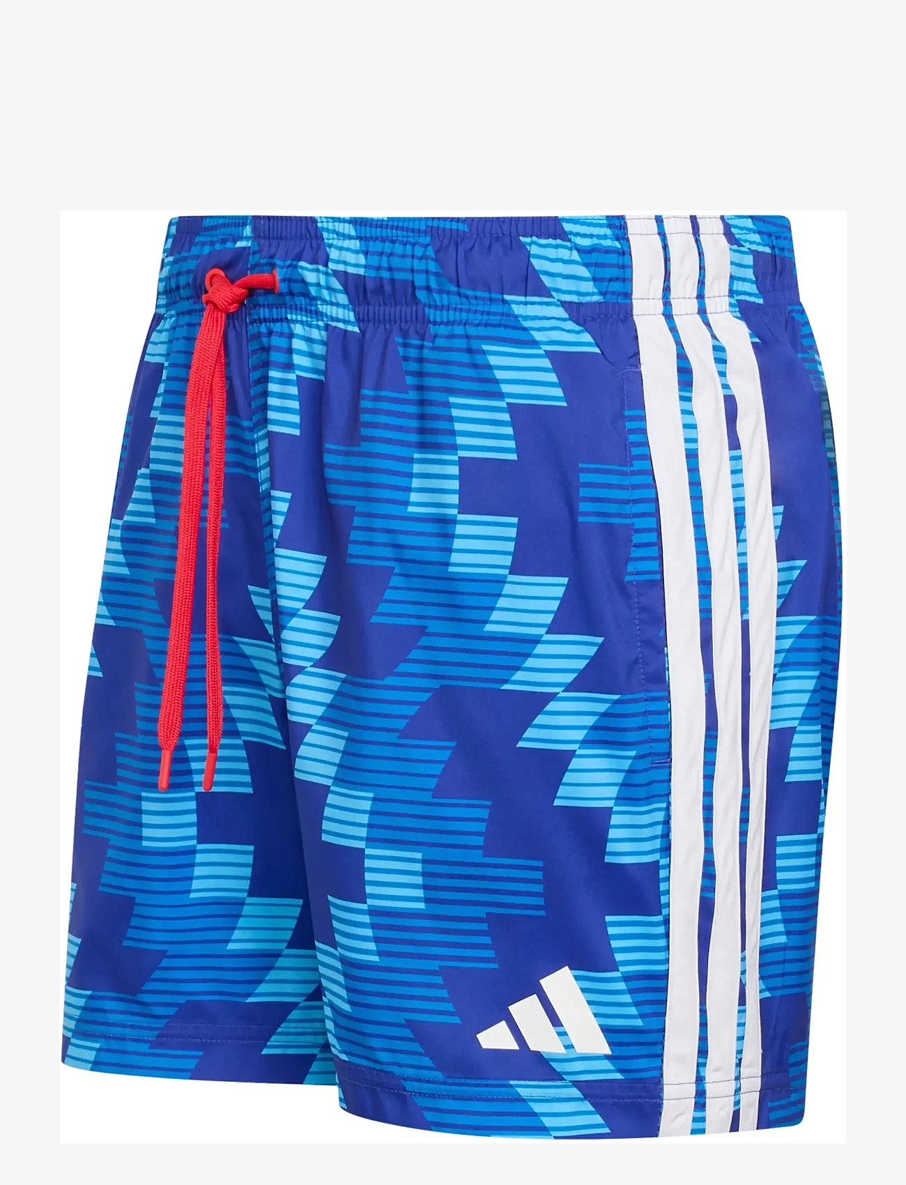 adidas Performance - FB AOP SH 5IN - badeshorts - seblbu/white - 1