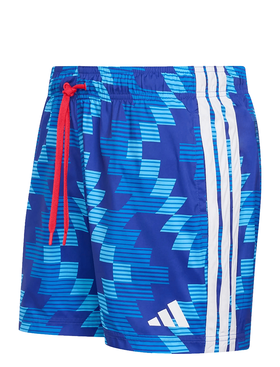 adidas Performance - Firebird AOP SH 5IN - badehose - seblbu/white - 1