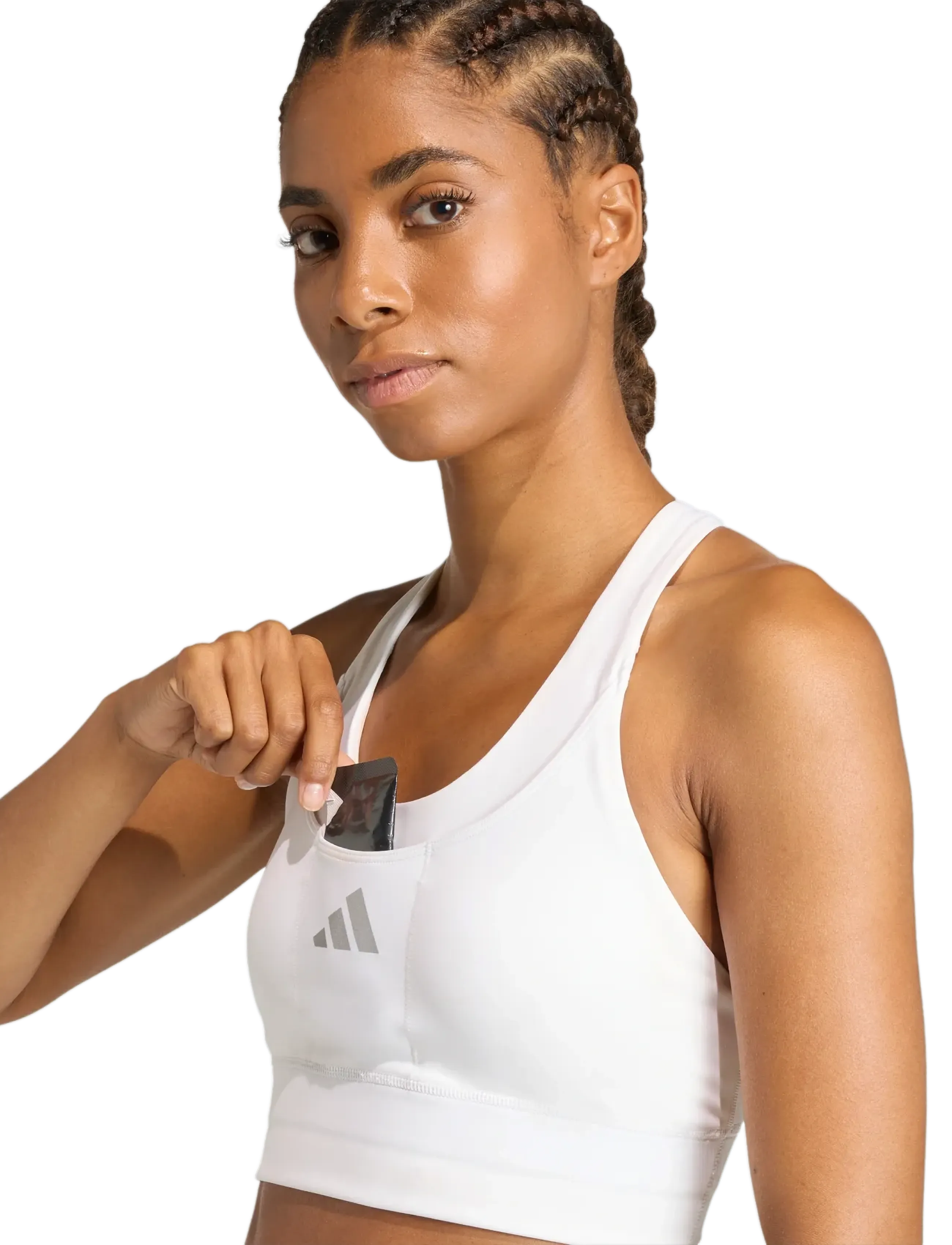 adidas Performance - ADI365 PKT BRA - sport-bhs - white - 4