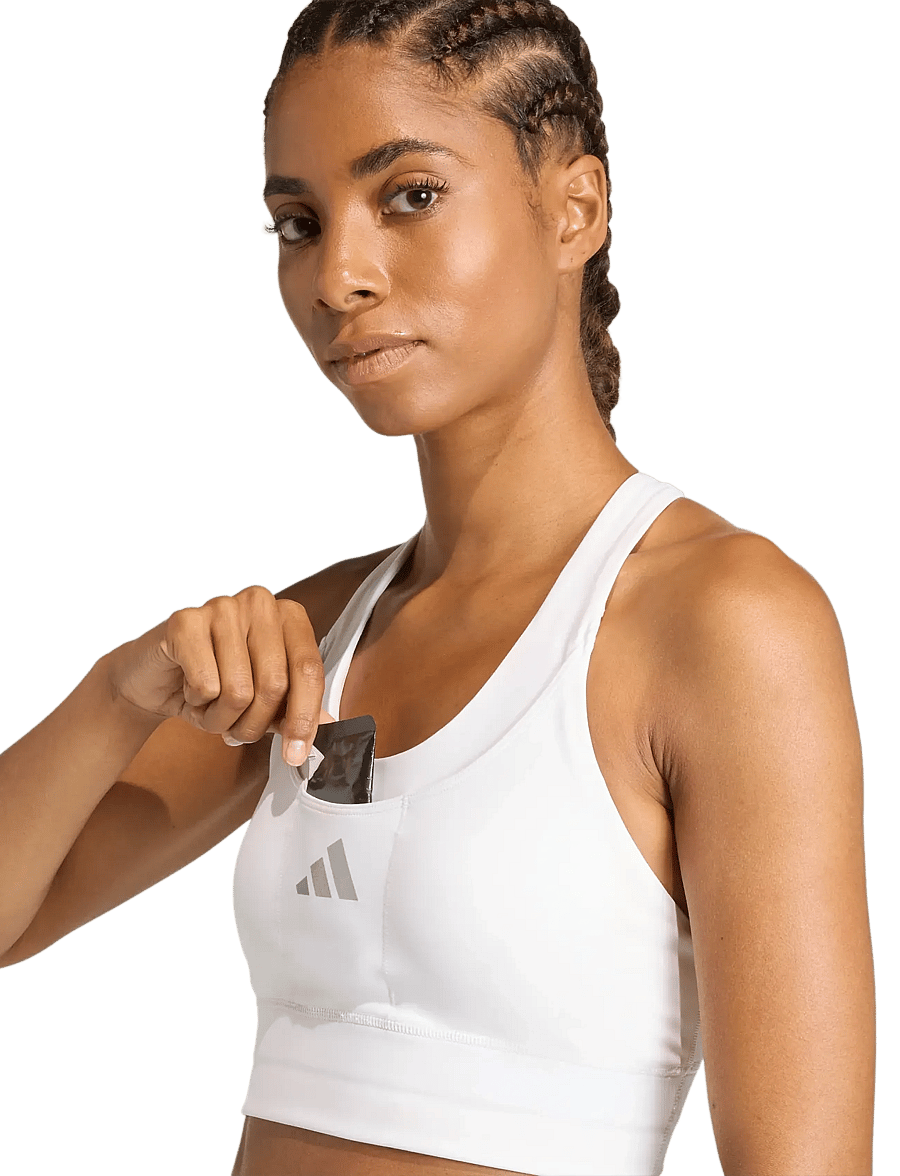 adidas Performance - ADI365 PKT BRA - sport bh:ar - white - 4