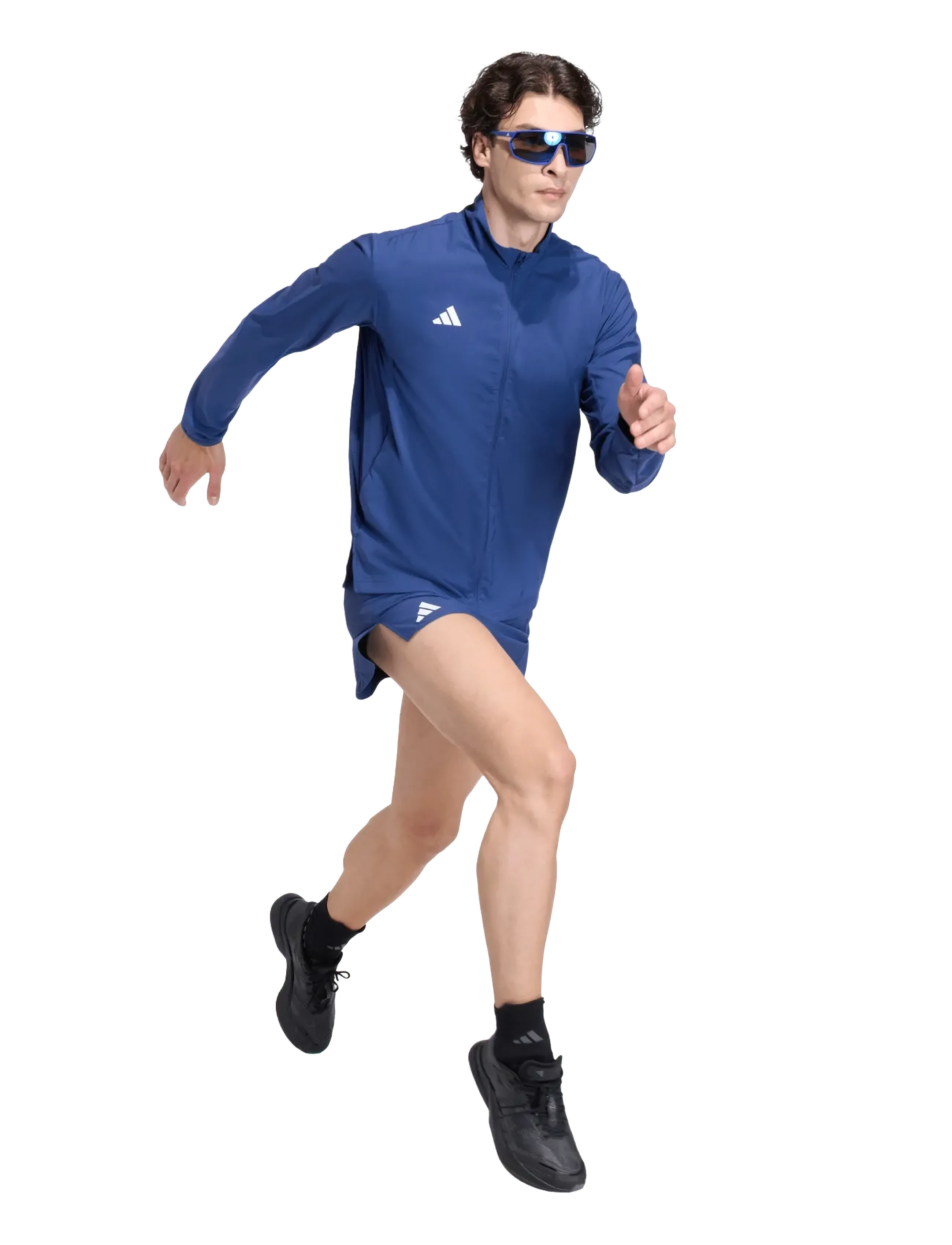 adidas Performance Adizero E Short, XS, Sport Shorts, Marineblau - Training Männerswear