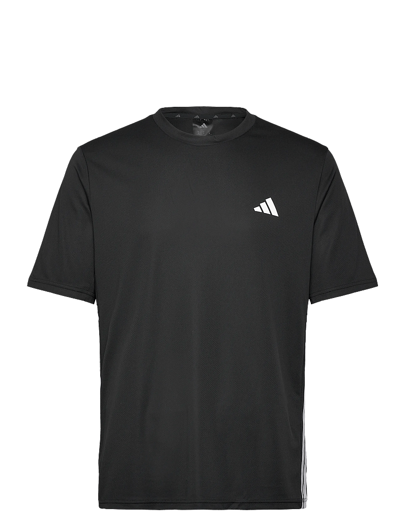 adidas Performance - WE BAS 3S T - t-shirts - black/white - 0