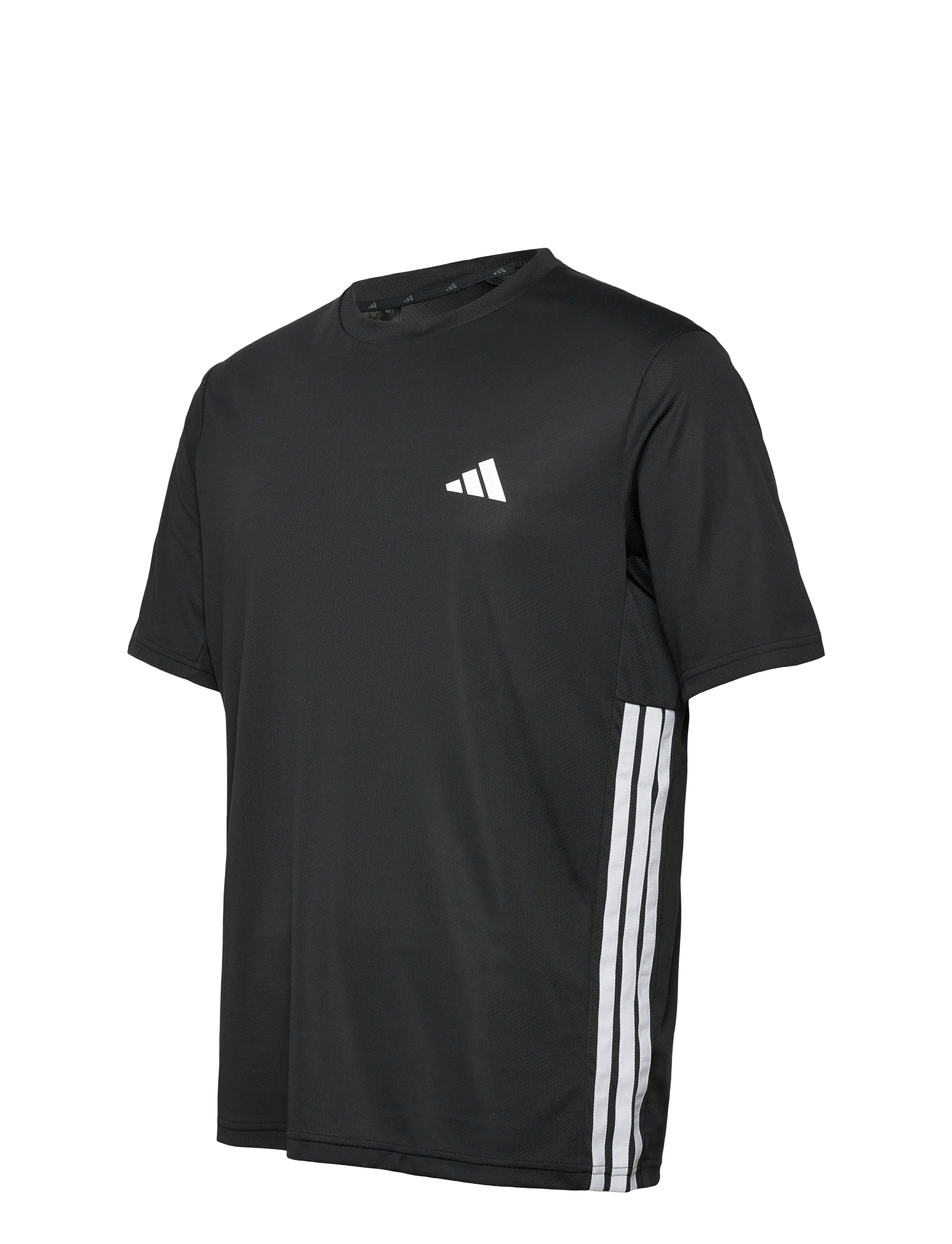 adidas Performance - WE BAS 3S T - t-shirts - black/white - 4
