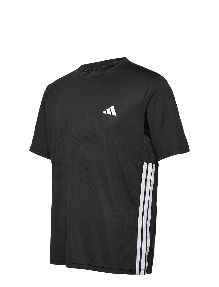 adidas Performance - WE BAS 3S T - t-shirts - black/white - 4