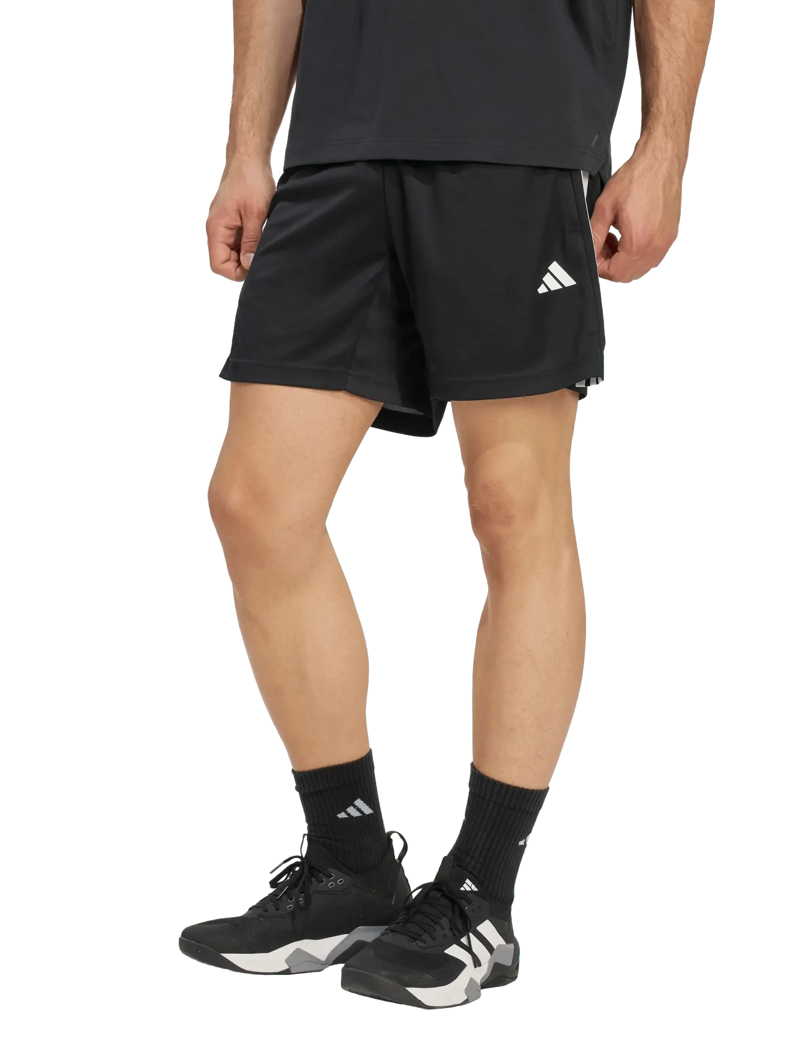 adidas Performance - WE BAS 3SPQ S7 - training shorts - black/white - 2