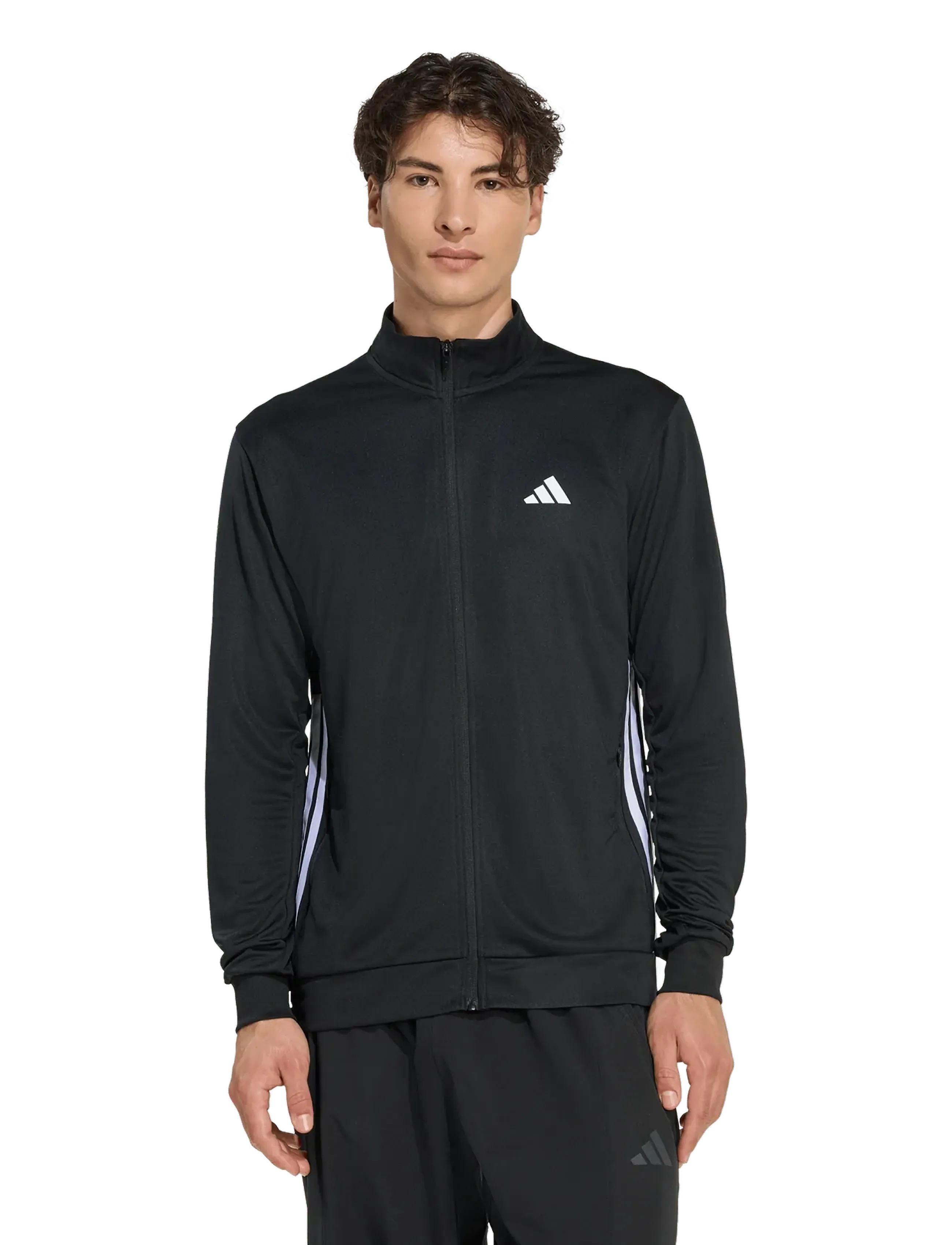 adidas Performance - WE ALLSET 3S TT - sportjacken - black/white - 2