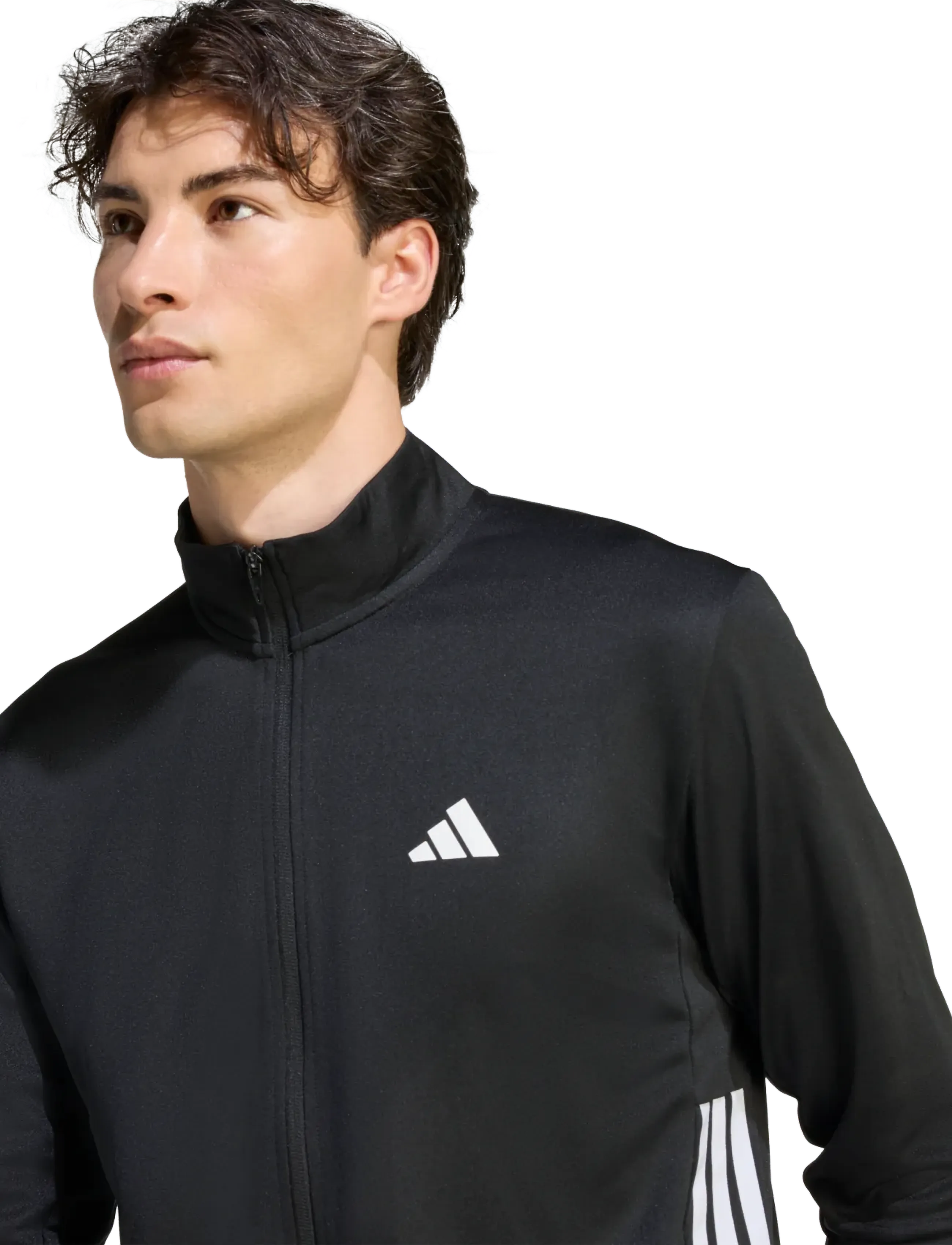 adidas Performance - WE ALLSET 3S TT - sportjacken - black/white - 3