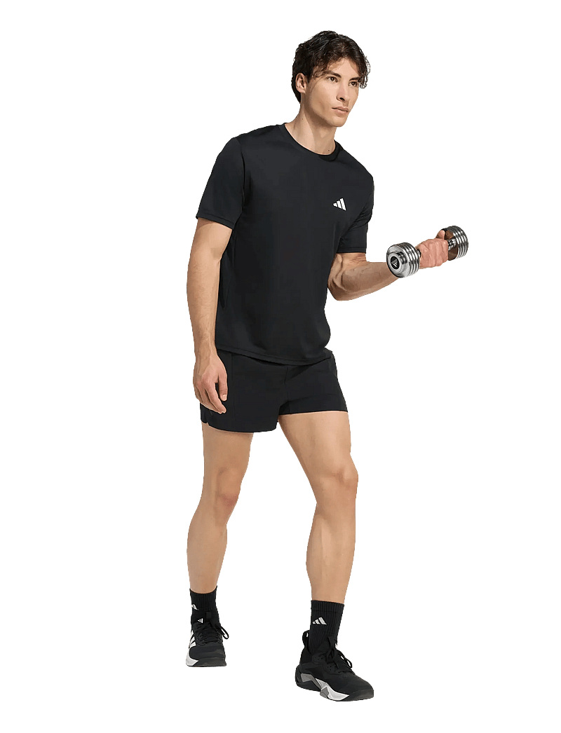 adidas Performance - WE BAS T - t-shirts - black - 0