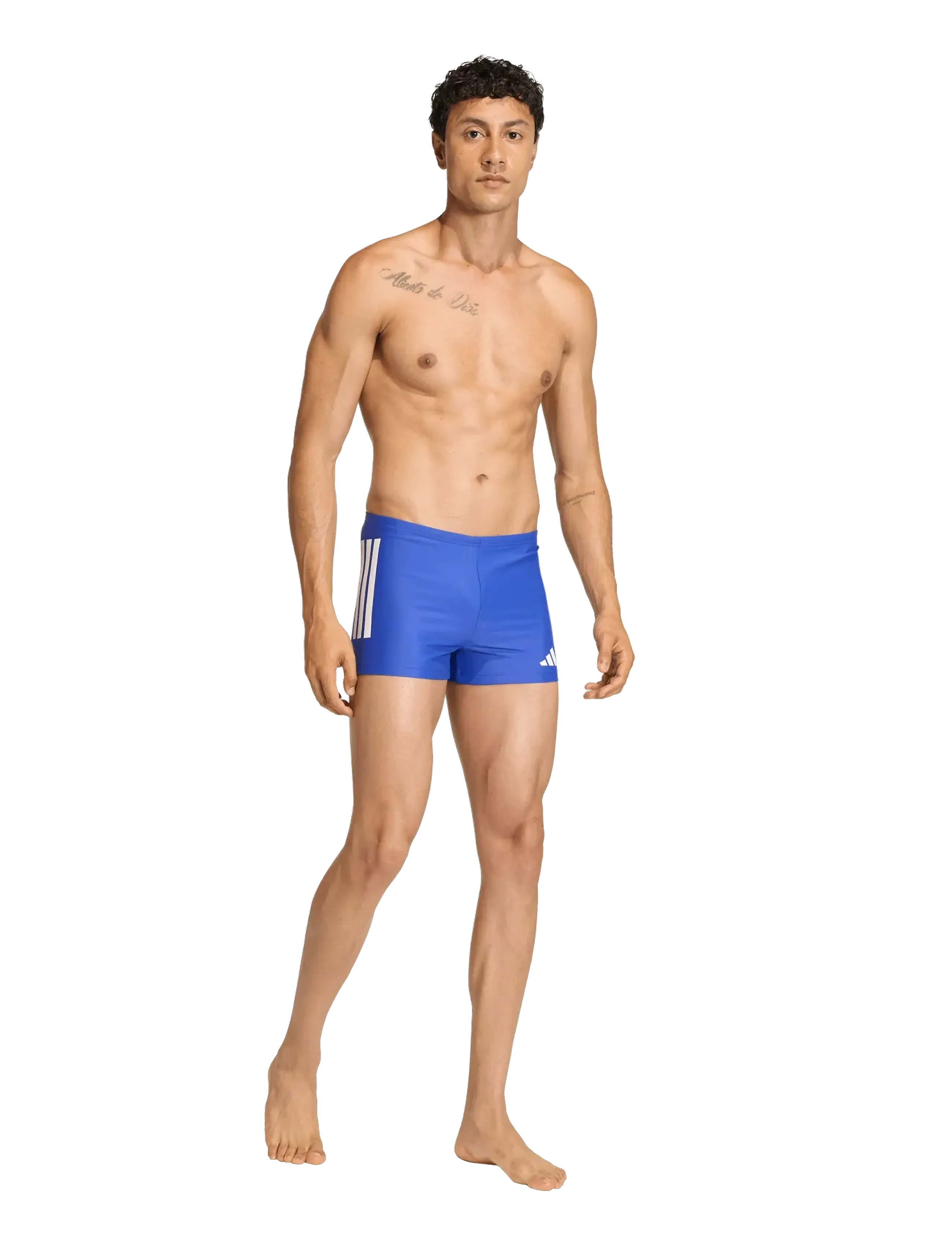 adidas Performance 3S Bld Boxer, M, Blue, Sport Badetøj > Sport Briefs & Speedos, Herre