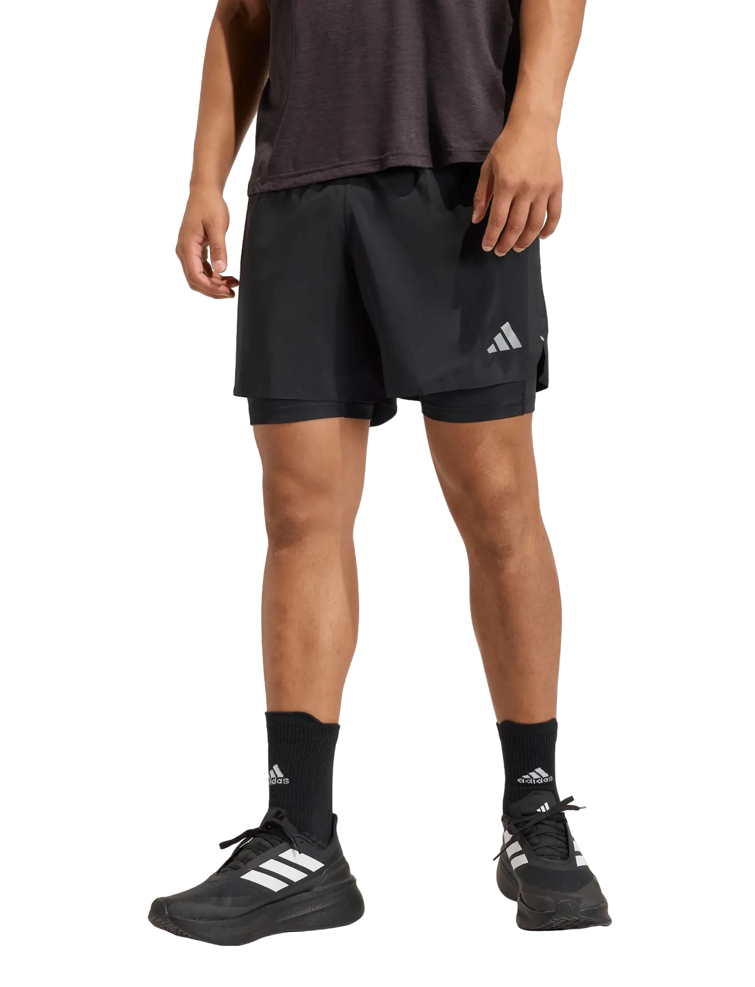 adidas Performance - Run Ess 21 S M - laufshorts - black - 2