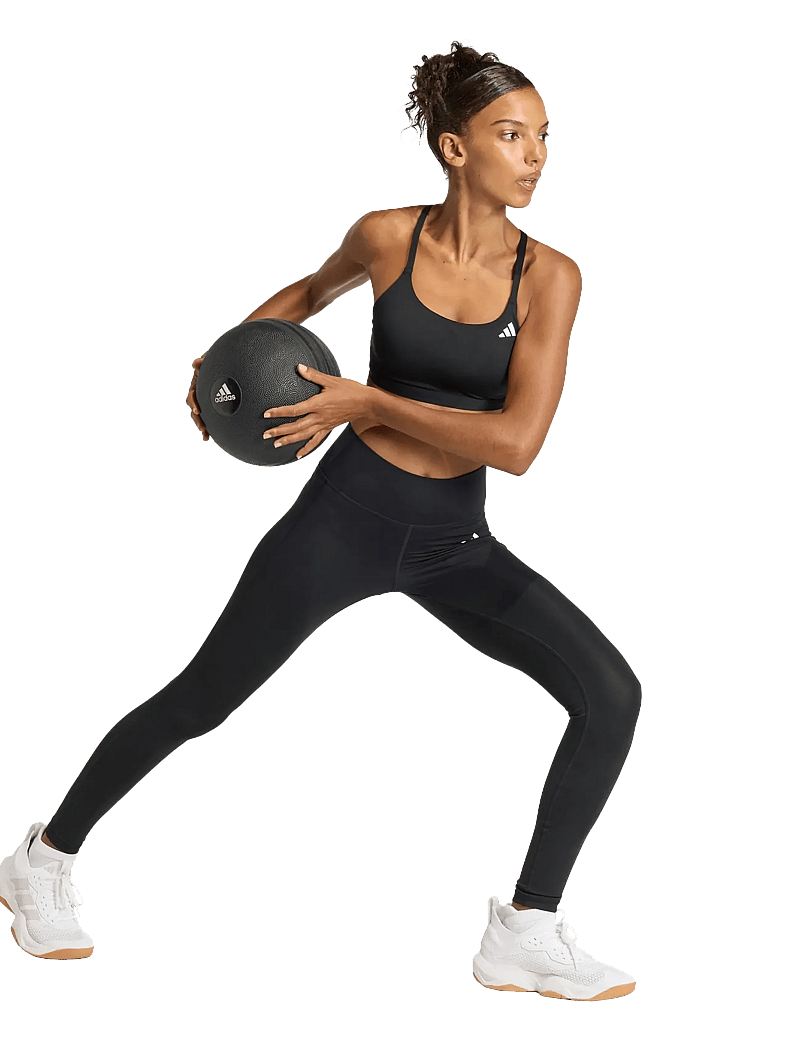 adidas Performance - OPT ESS LS BRA - sport-bhs - black - 3