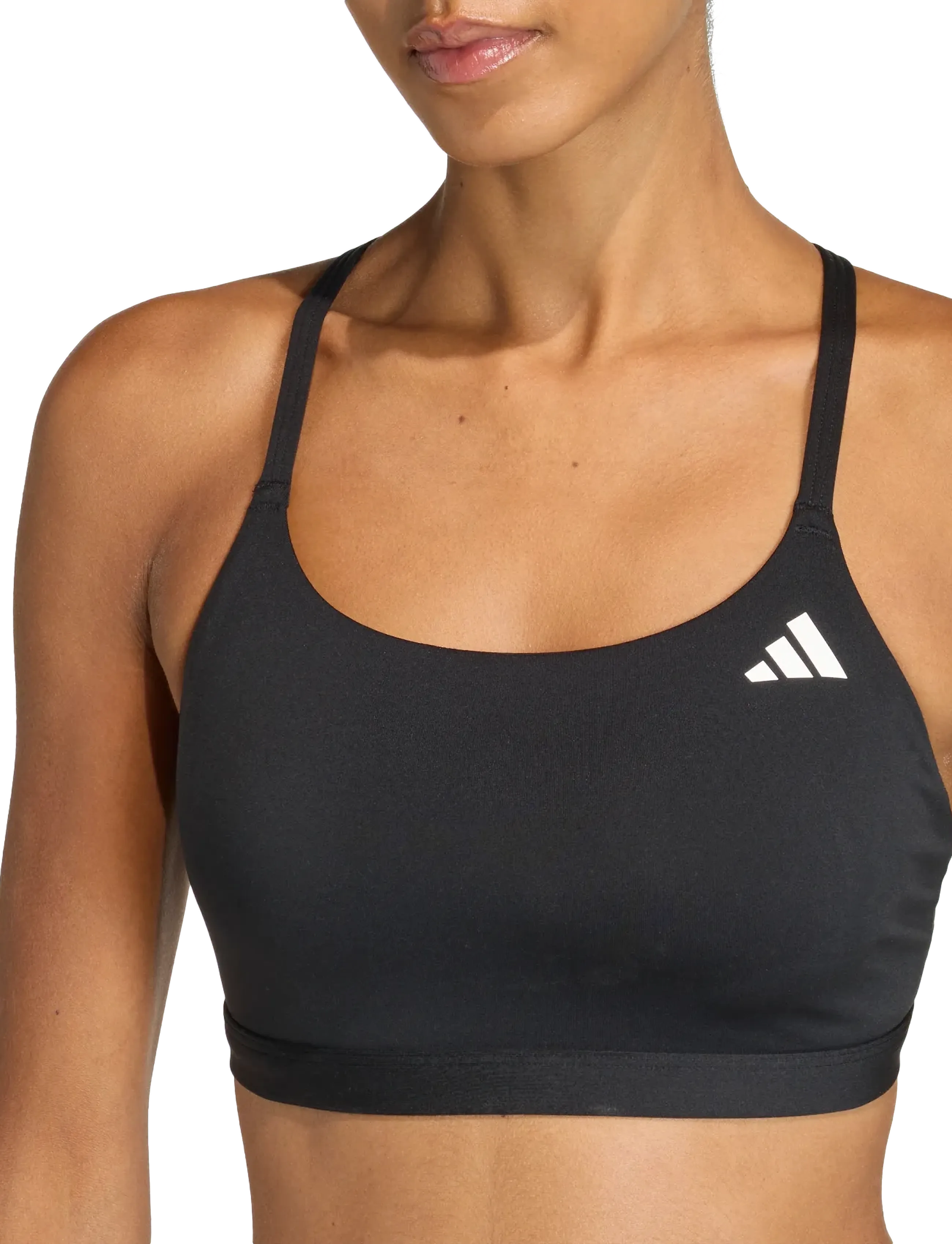 adidas Performance - OPT ESS LS BRA - sport-bhs - black - 4