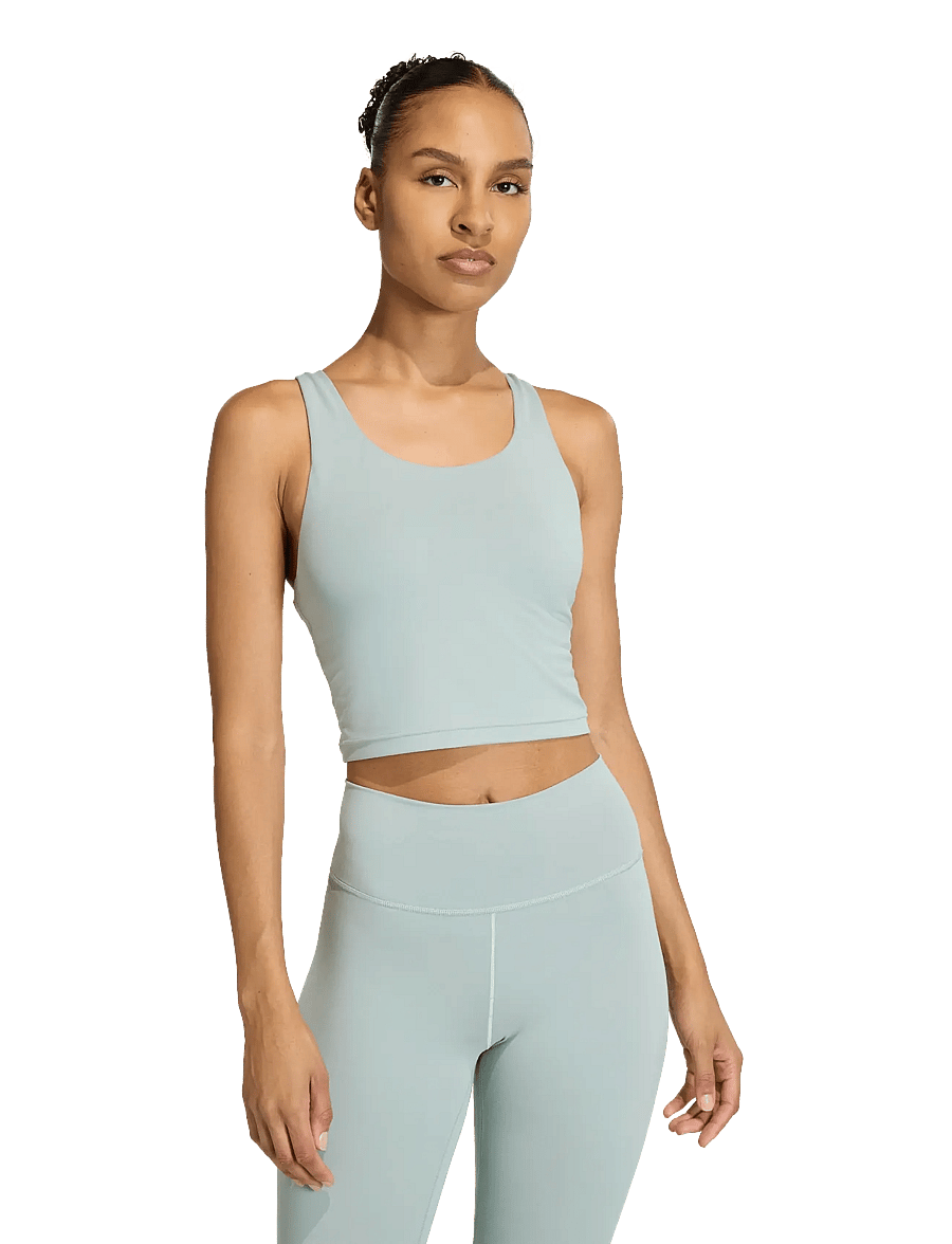adidas Performance - ALL ME MS TANK - któtkie bluzki - wosa - 0