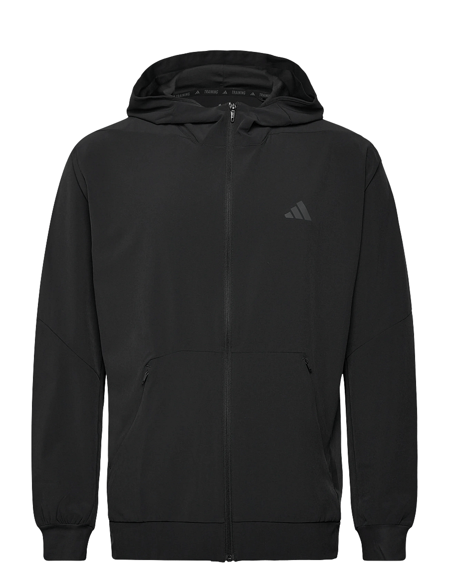 adidas Performance - D4T HYBRID FZ H - veste sport - black - 1