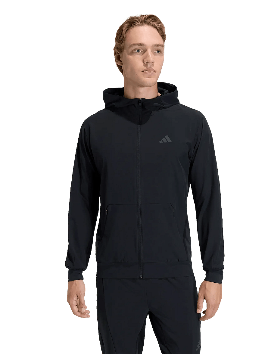 adidas Performance - D4T HYBRID FZ H - veste sport - black - 3