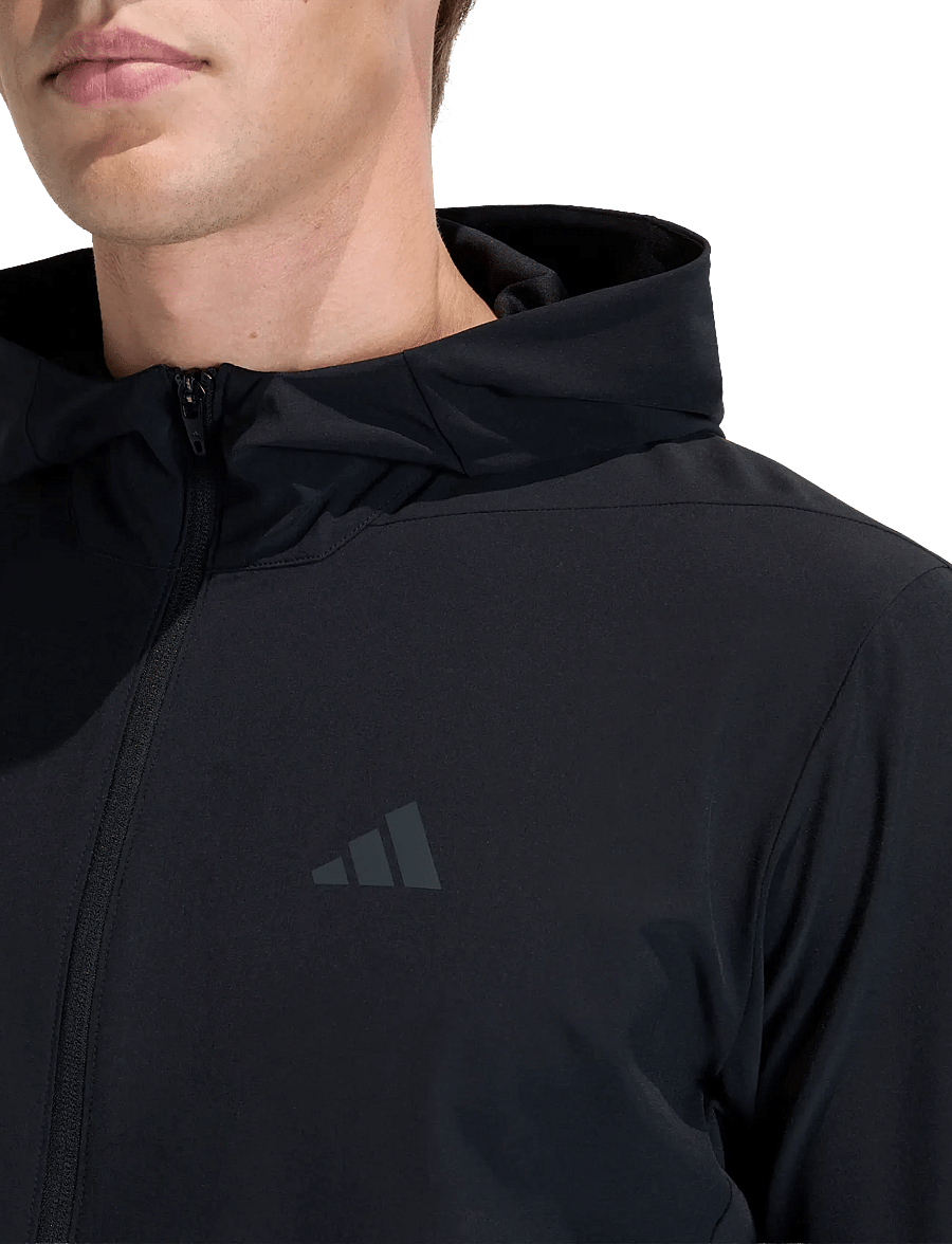 adidas Performance - D4T HYBRID FZ H - veste sport - black - 4