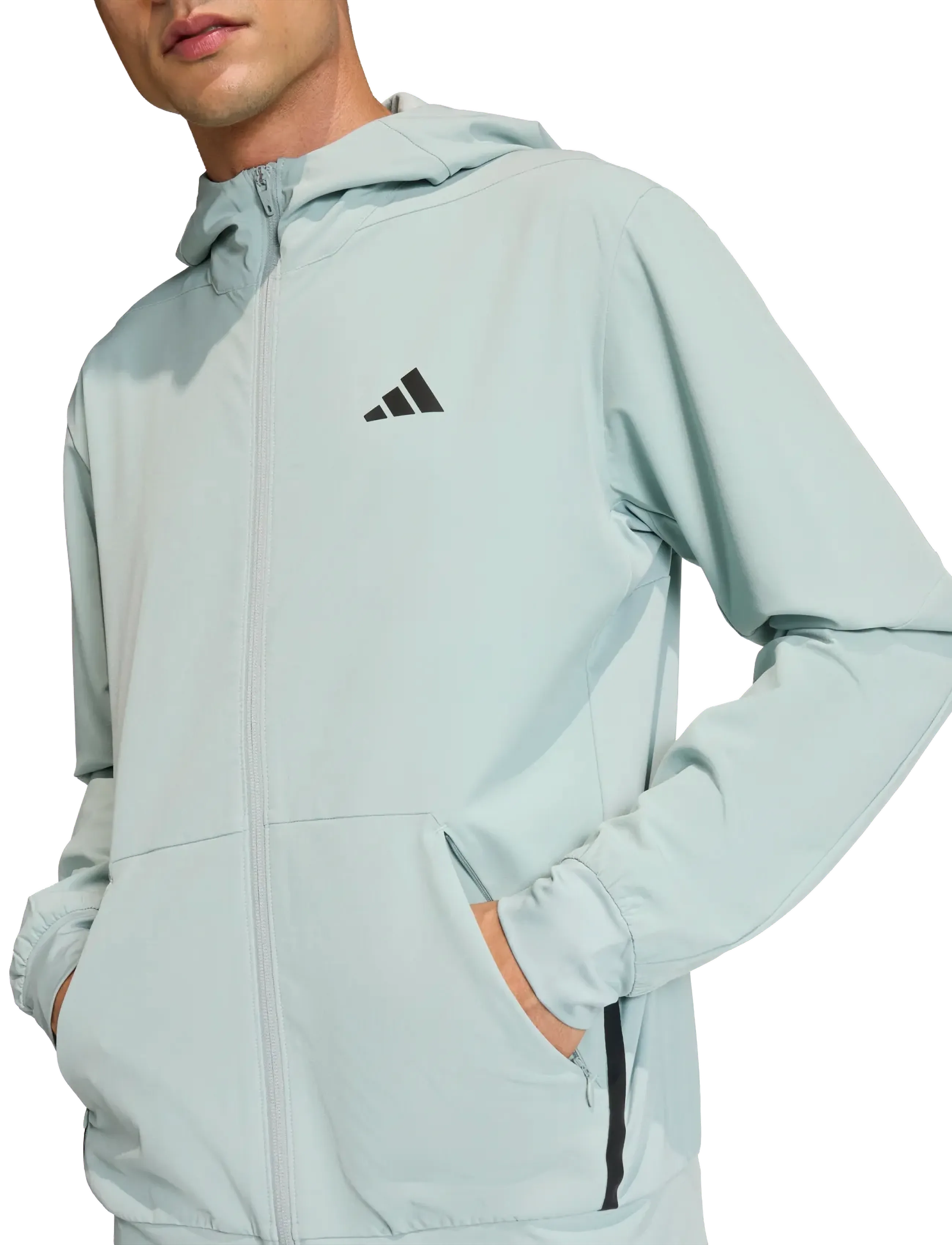 adidas Performance - D4T HYBRID FZ H - sportsjakker - wosa - 5
