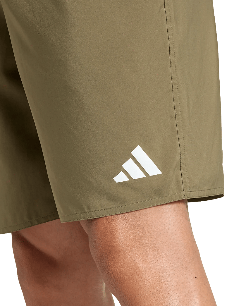 adidas Performance - ESS SH 8IN - swim shorts - olistr/white - 5