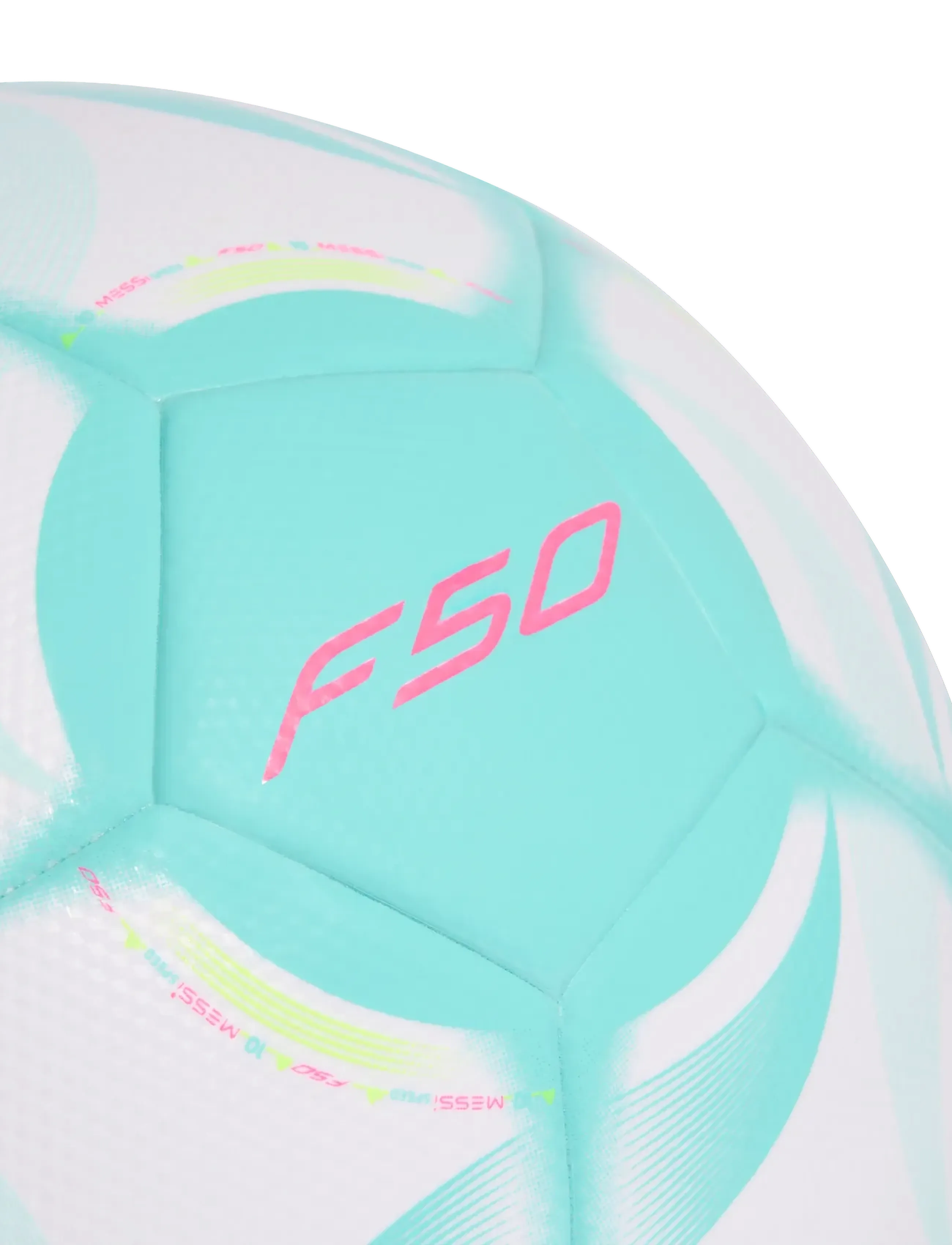 adidas Performance - MESSI LGE - fodbolde - white/flaaqu/halmin/l - 2
