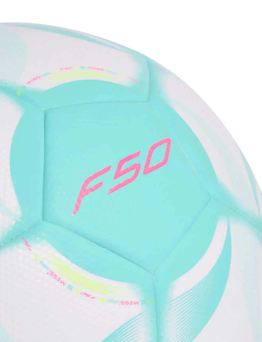 adidas Performance - MESSI LGE - fodbolde - white/flaaqu/halmin/l - 2