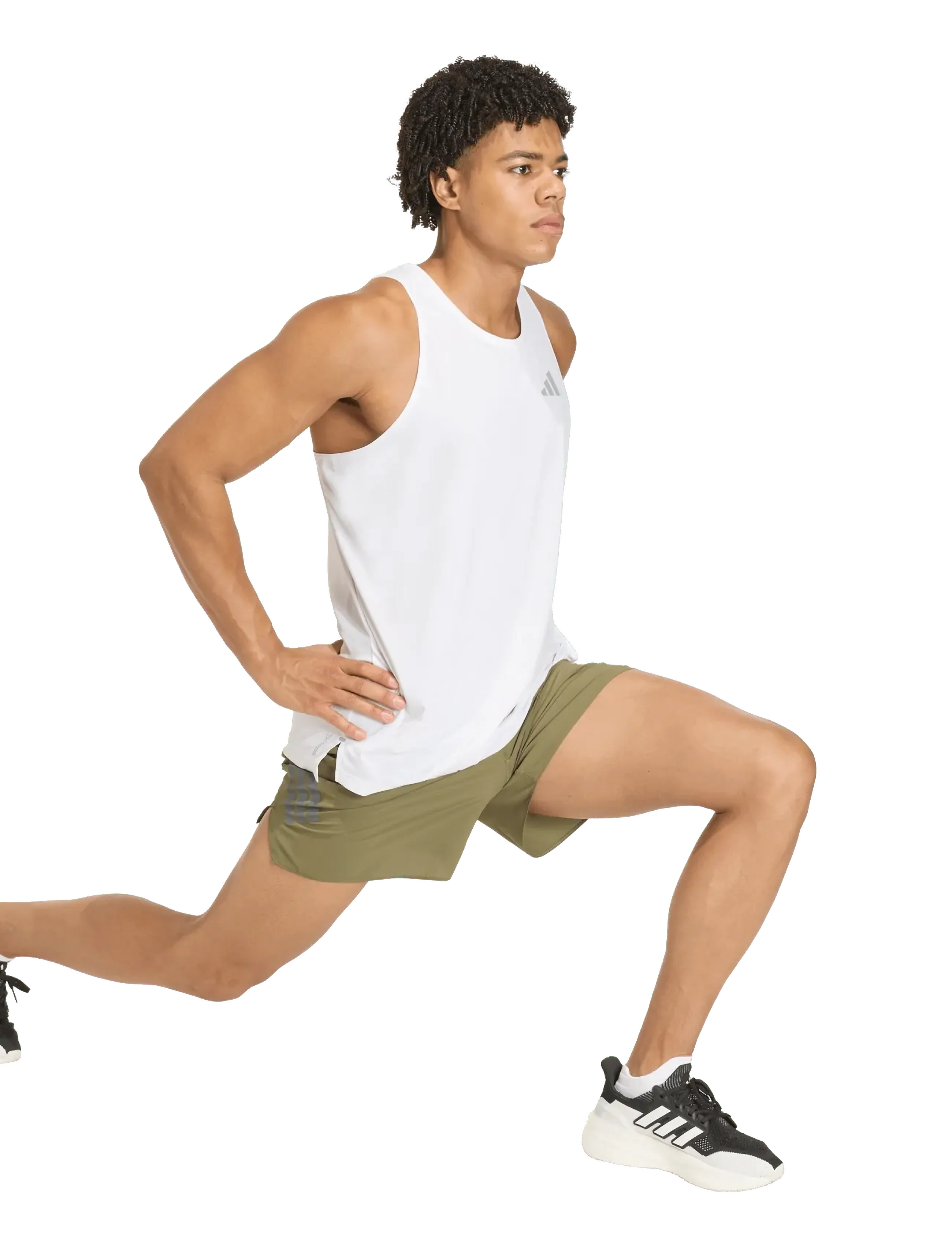 adidas Performance Adi365/// Sho M, Mænd, Trænings Shorts, Kakigrøn, Str: L 18 cm