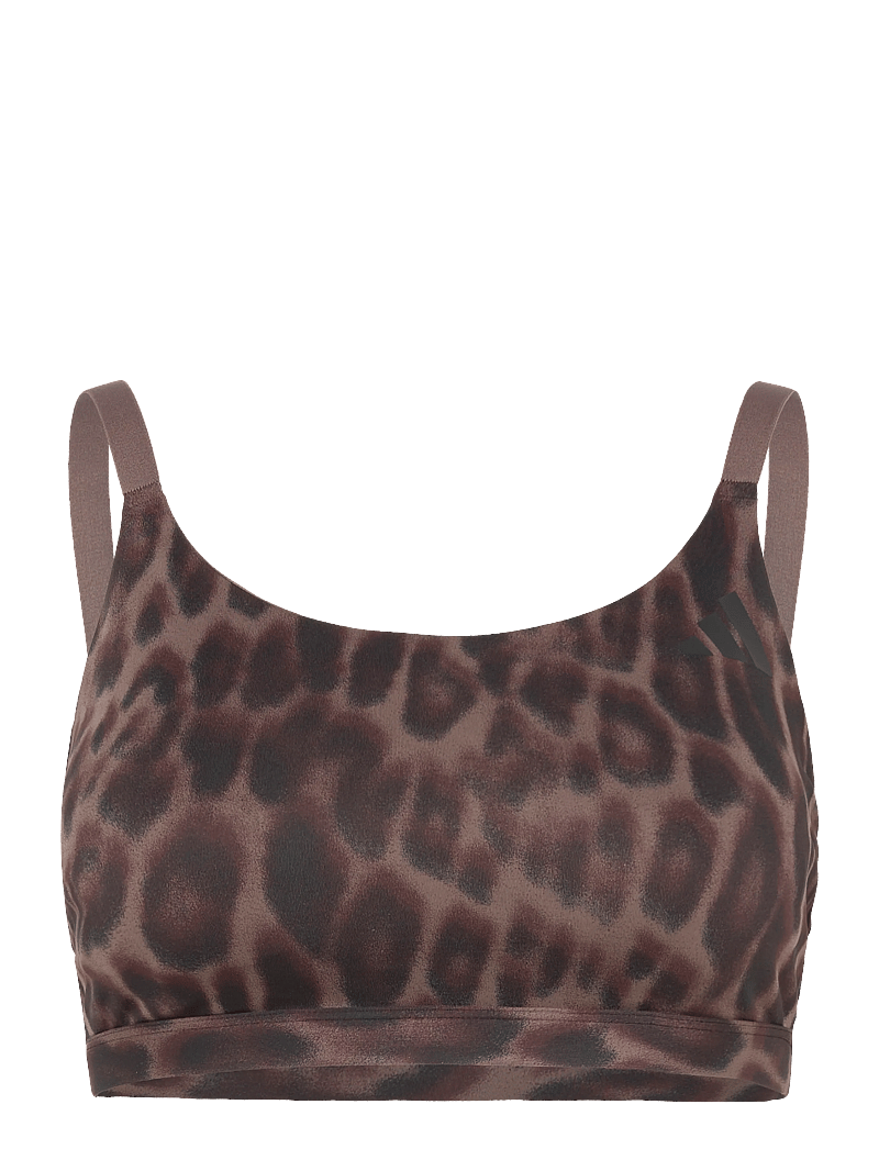 adidas Performance - OPT AOP LS BRA - sport bh:ar - earstr/black - 0