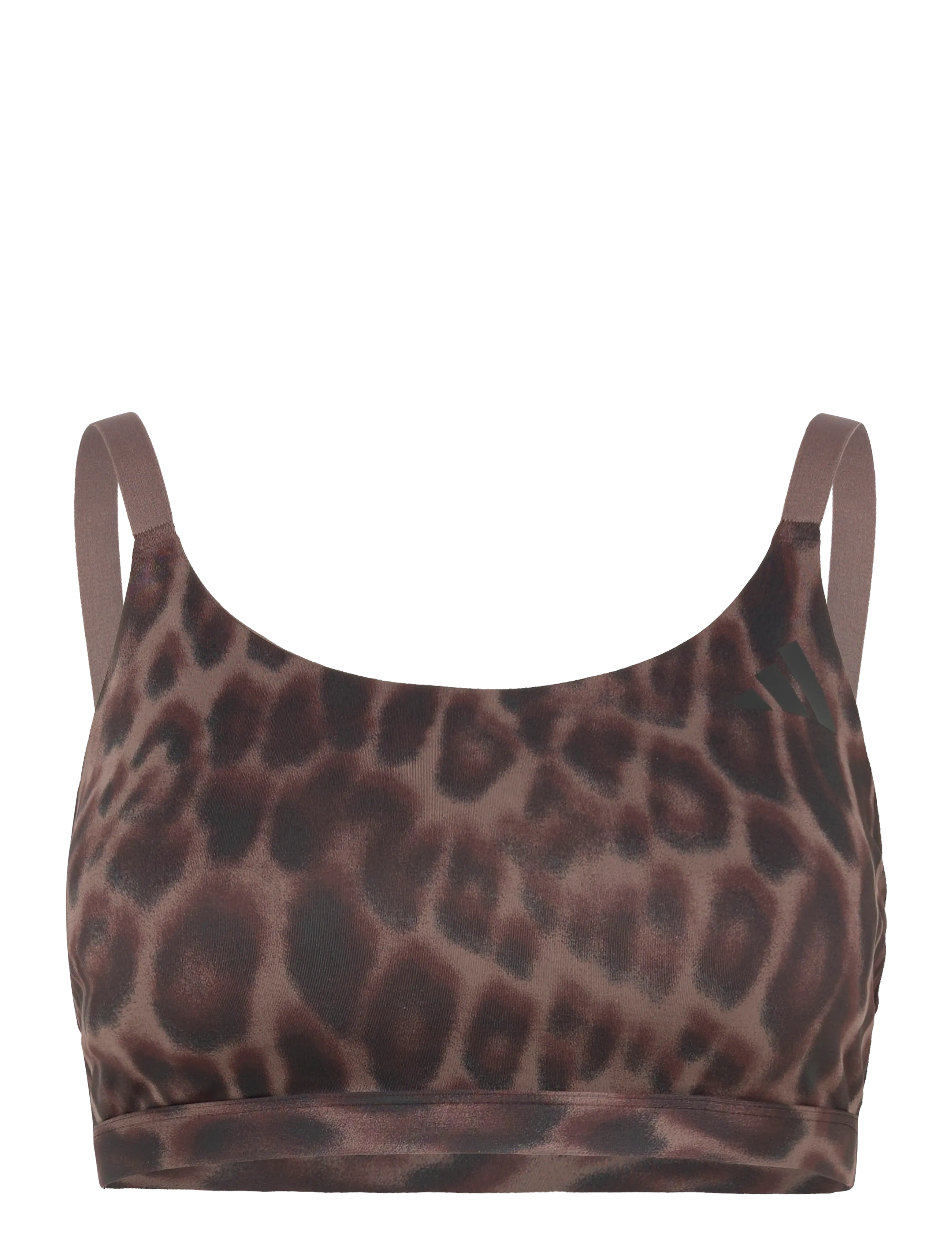 adidas Performance OPT AOP LS BRA - Underkläder - EARSTR/BLACK / brown