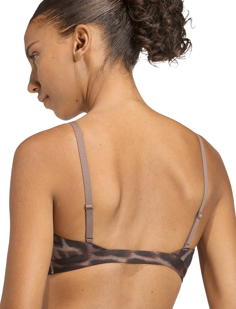 adidas Performance - OPT AOP LS BRA - sports bras - earstr/black - 5