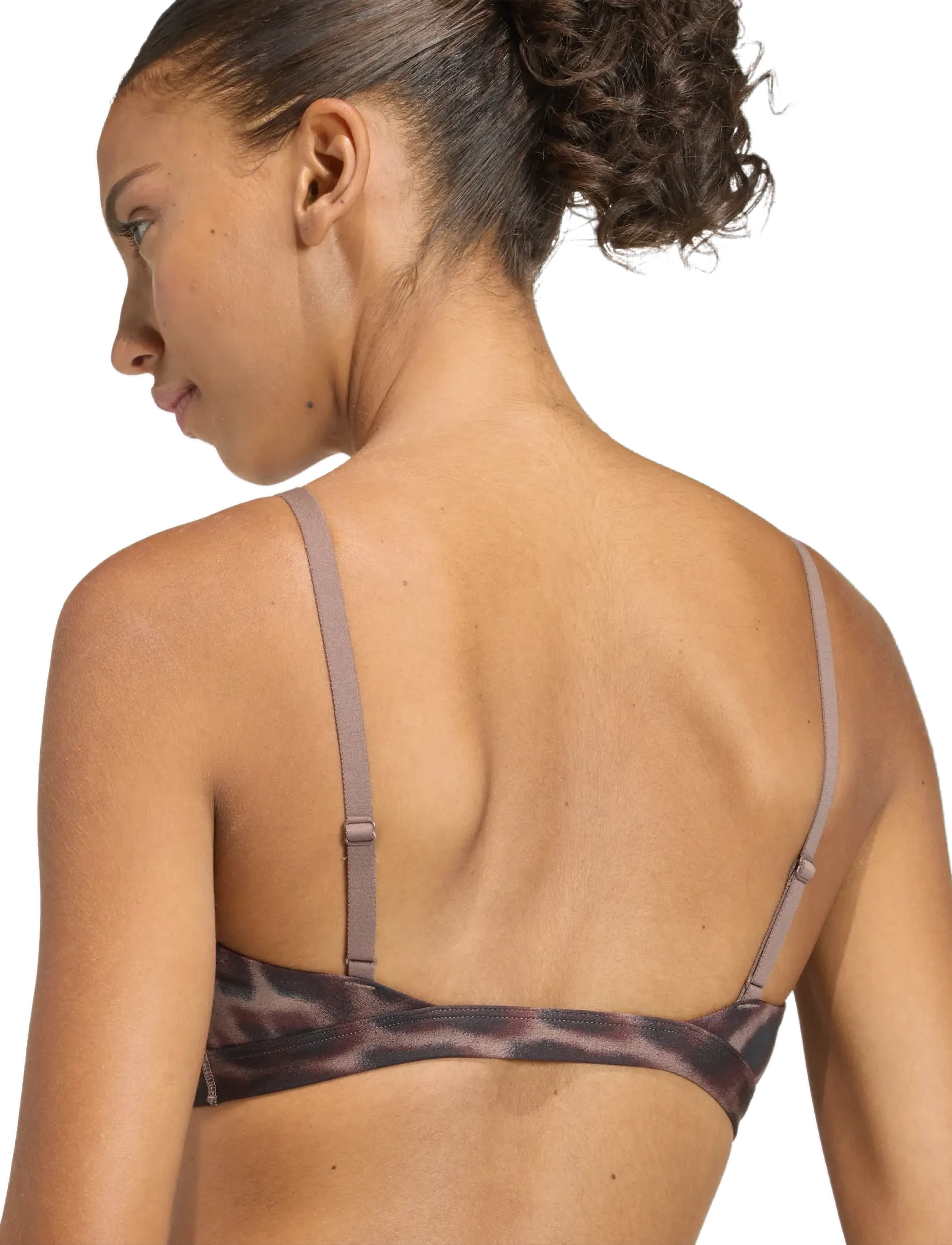 adidas Performance - OPT AOP LS BRA - sport bh:ar - earstr/black - 5