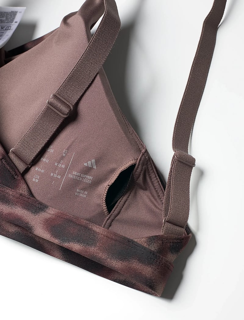 adidas Performance - OPT AOP LS BRA - sport bh:ar - earstr/black - 2