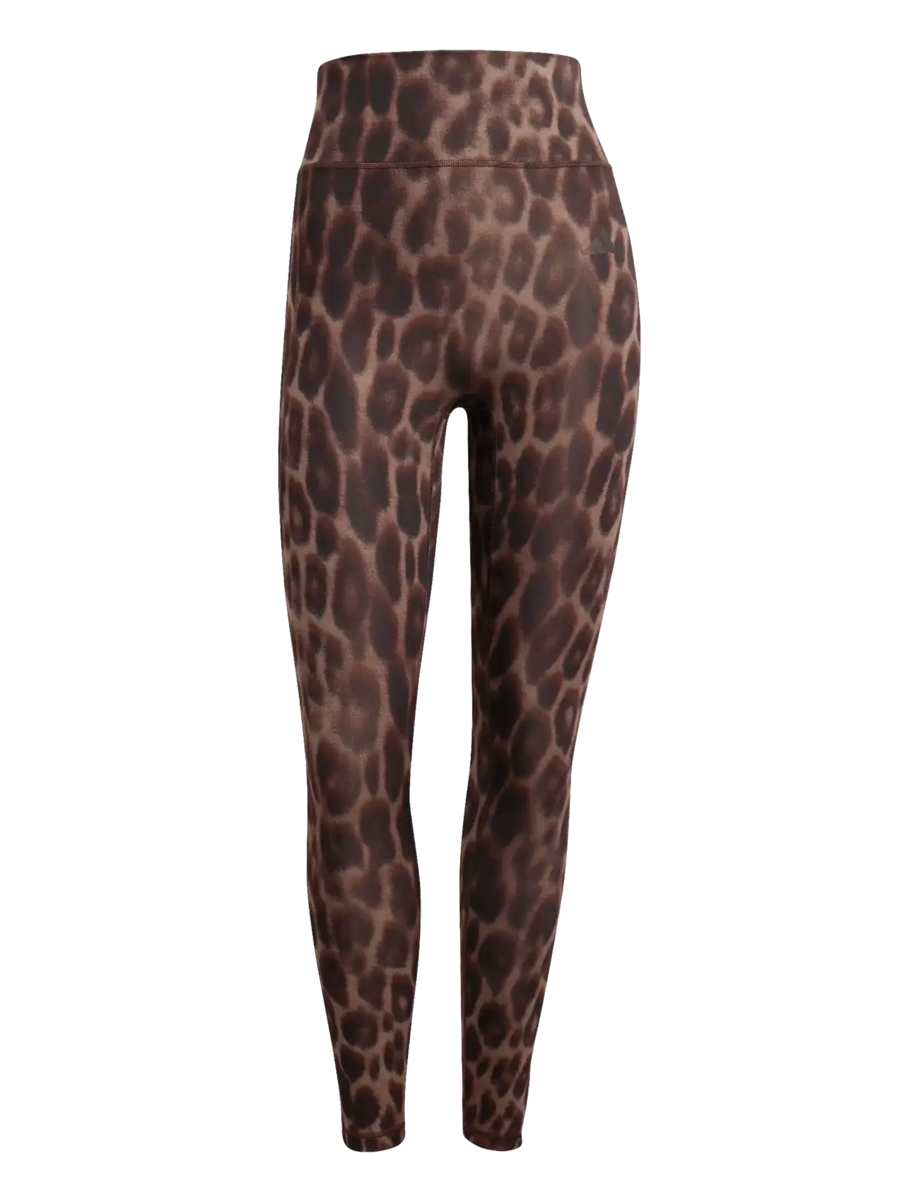adidas Performance OPT ESS AOP 7/8 - Leggings & Tights - EARSTR/BLACK / brown
