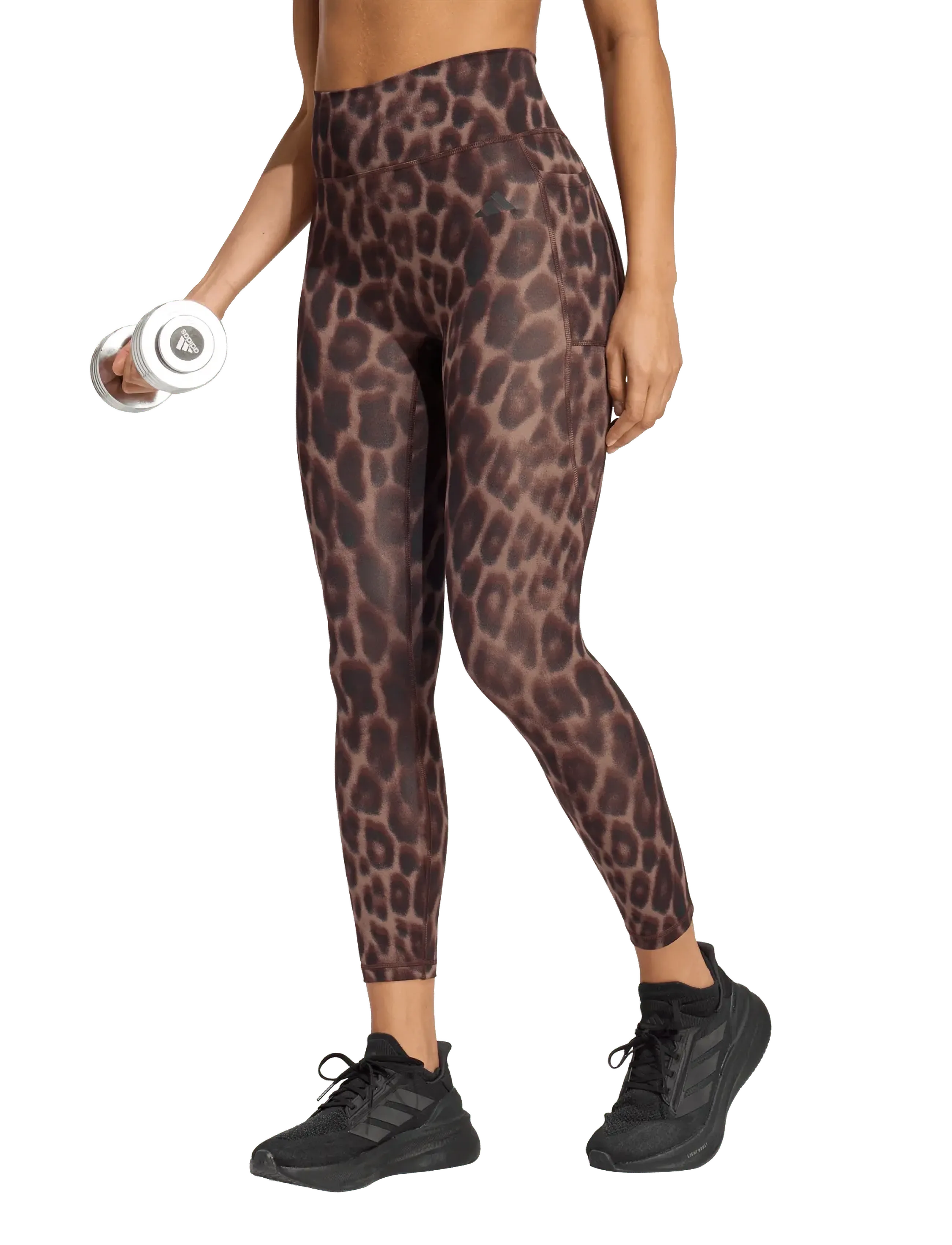 adidas Performance - OPT ESS AOP 7/8 - 7/8 længde - earstr/black - 3