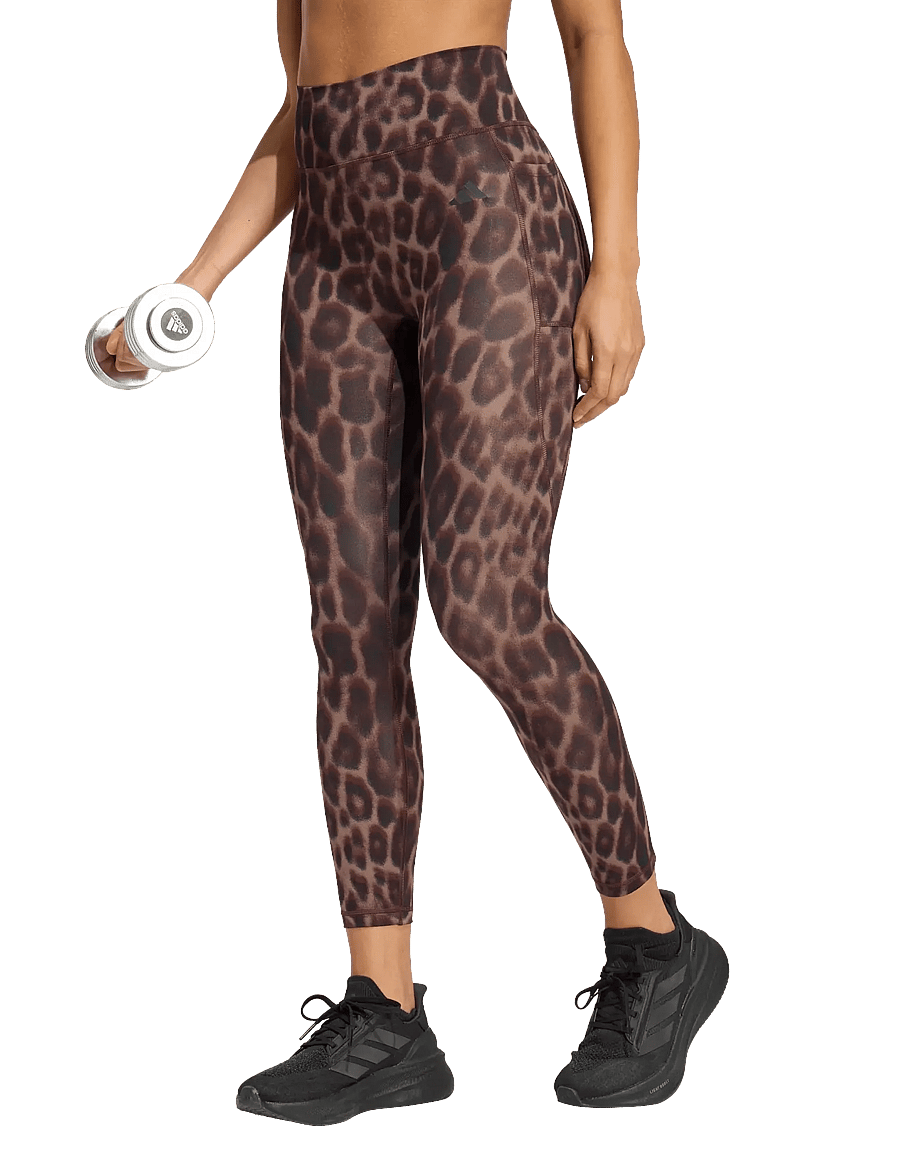 adidas Performance - OPT ESS AOP 7/8 - 7/8 længde - earstr/black - 3