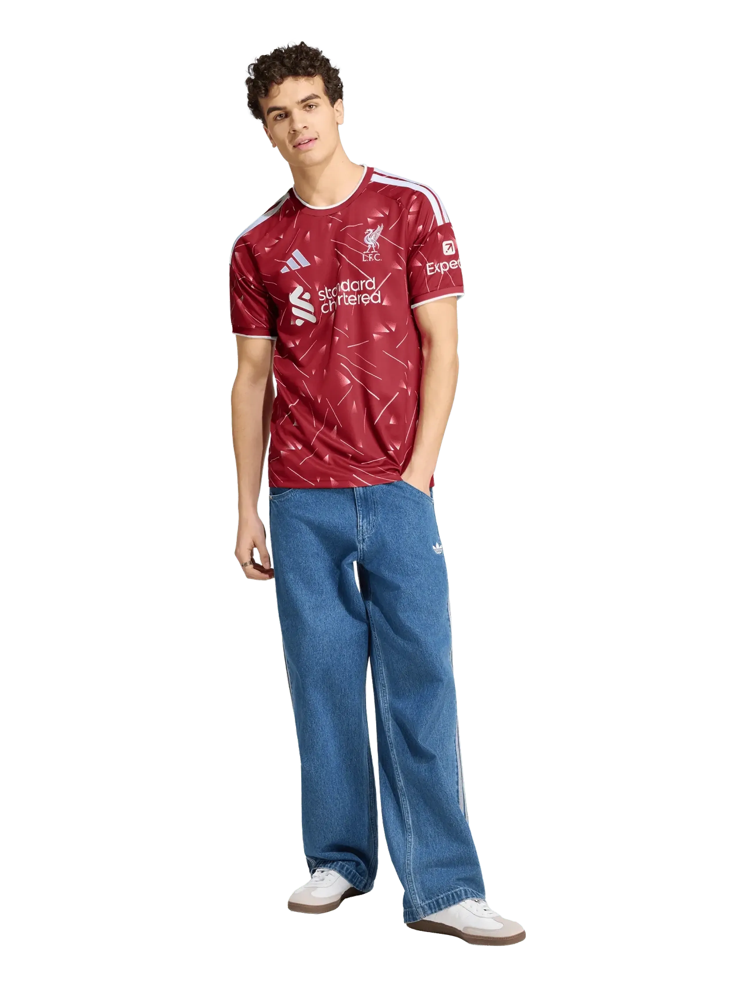 adidas Performance Liverpool F.c. Home Jersey, Mænd, Fodbold Trøje, Rød, Str: M