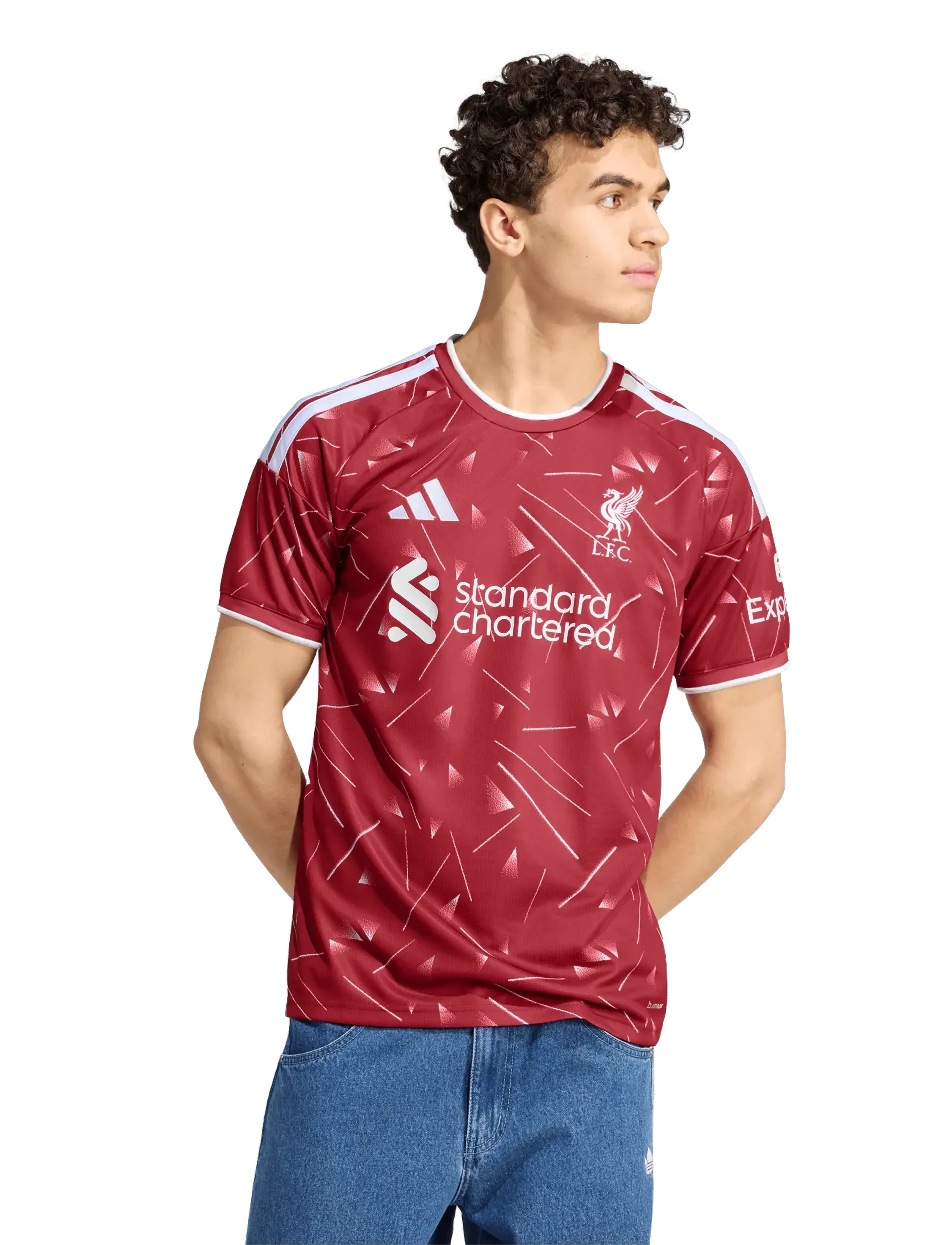 adidas Performance - LFC H JSY - fotbollströjor - actmar - 3