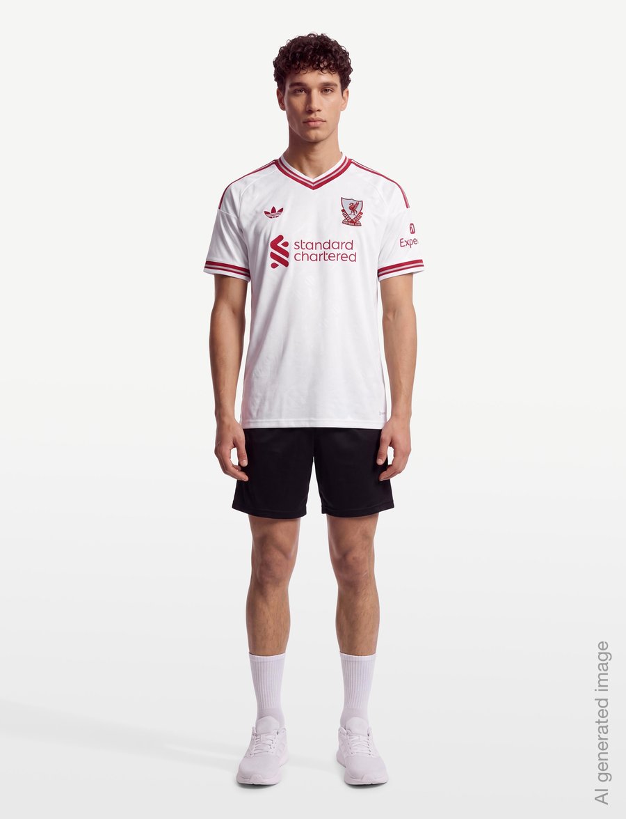 adidas Performance - Liverpool FC Away Jersey 26/27 - football shirts - white - 0