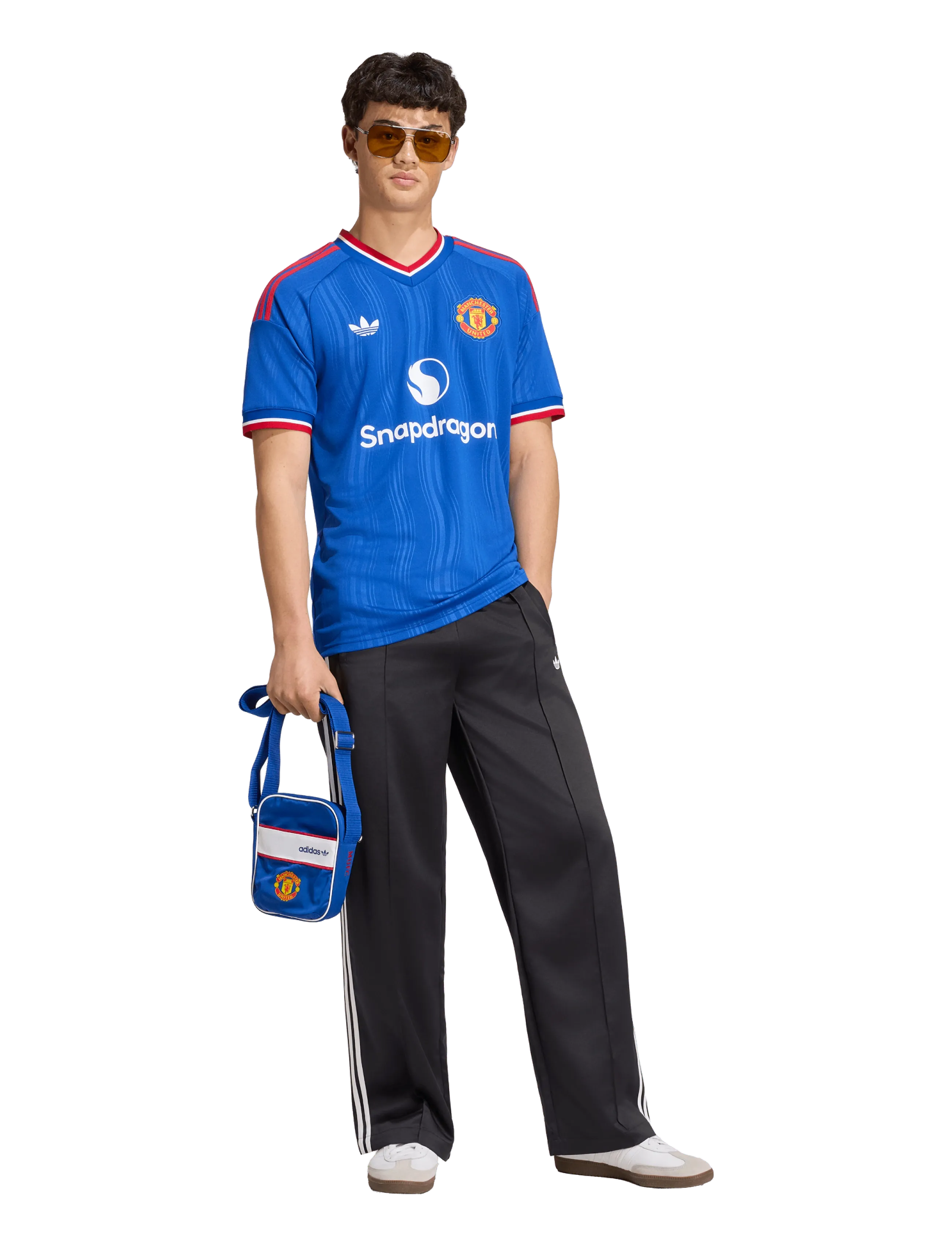 adidas Performance - MUFC A JSY - fußballoberteile - royblu - 4