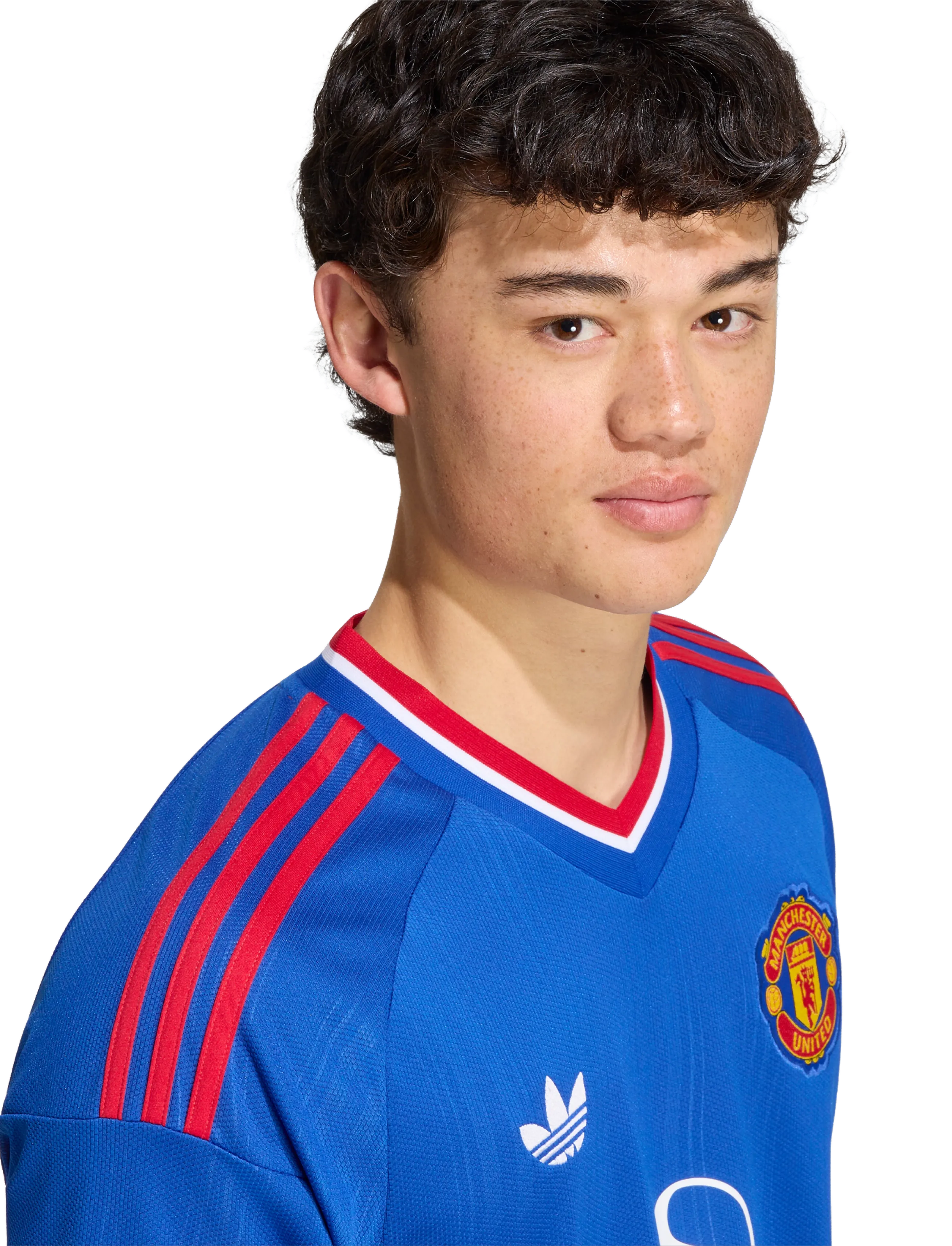 adidas Performance - MUFC A JSY - fußballoberteile - royblu - 5