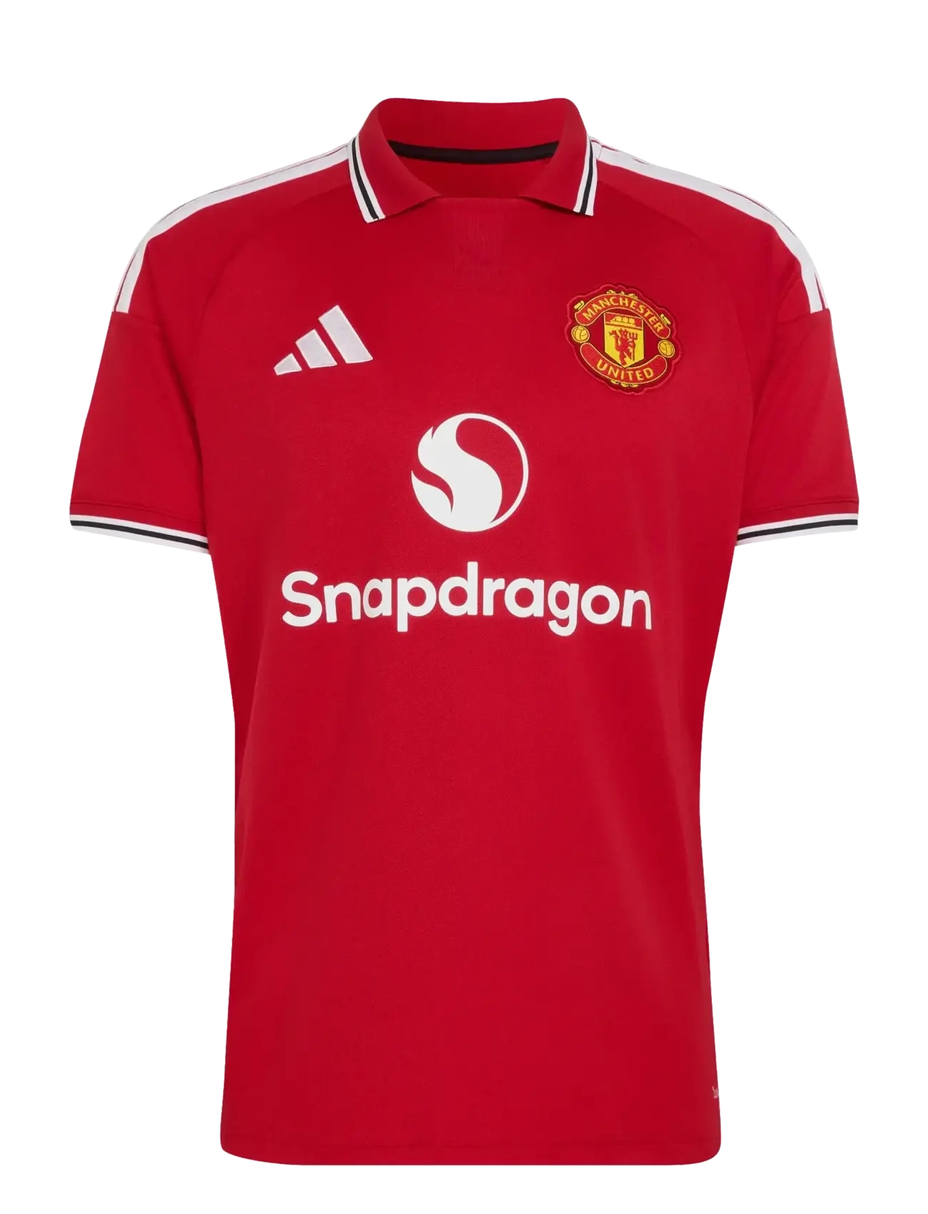adidas Performance MUFC H JSY - Jalgpallisärgid - MUFRED / red