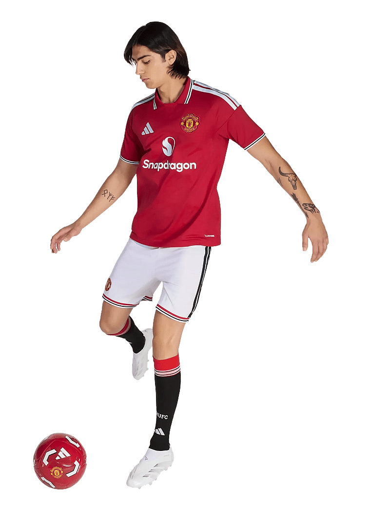 adidas Performance - MUFC H SHO - training shorts - white - 0