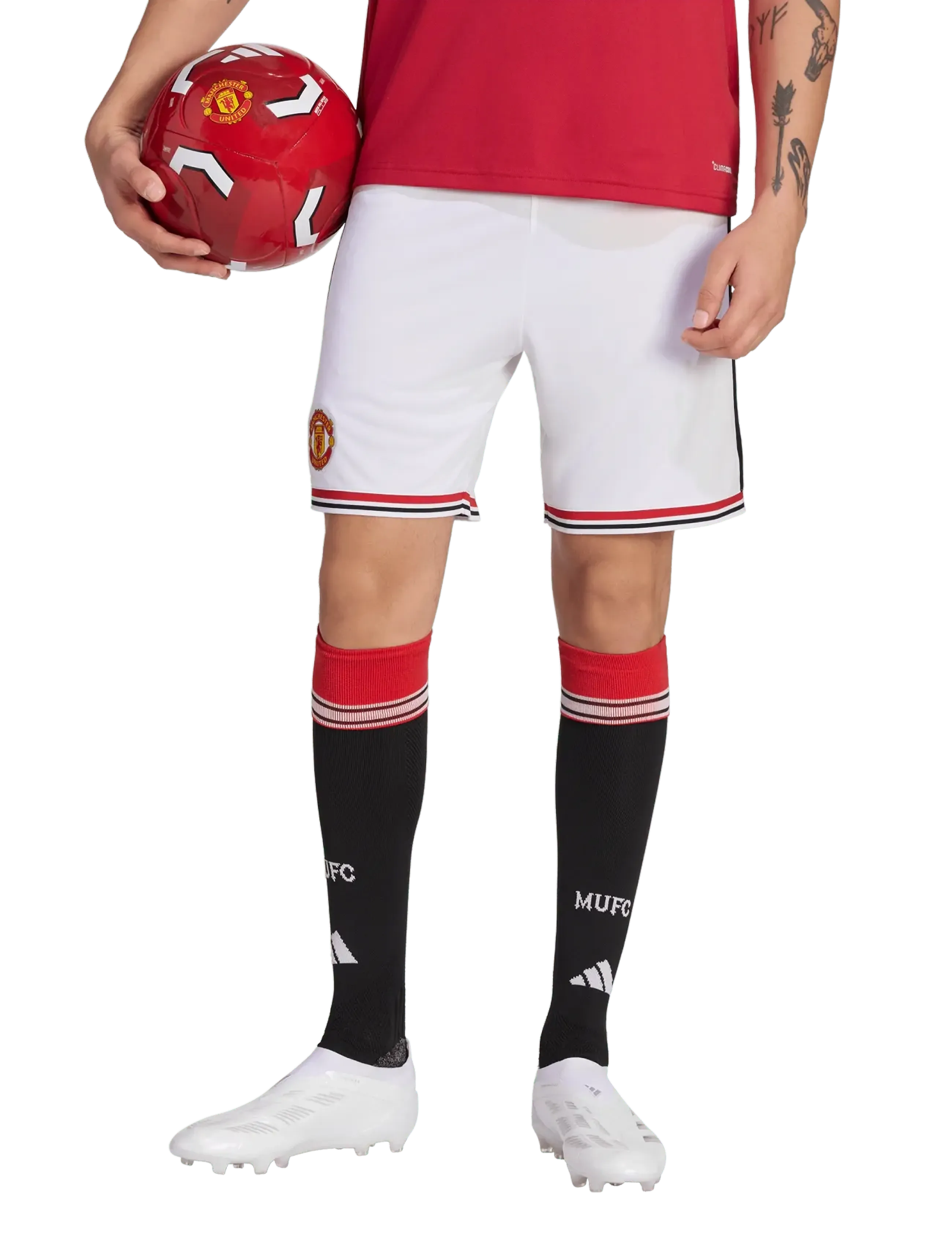 adidas Performance - MUFC H SHO - trainingsshorts - white - 5