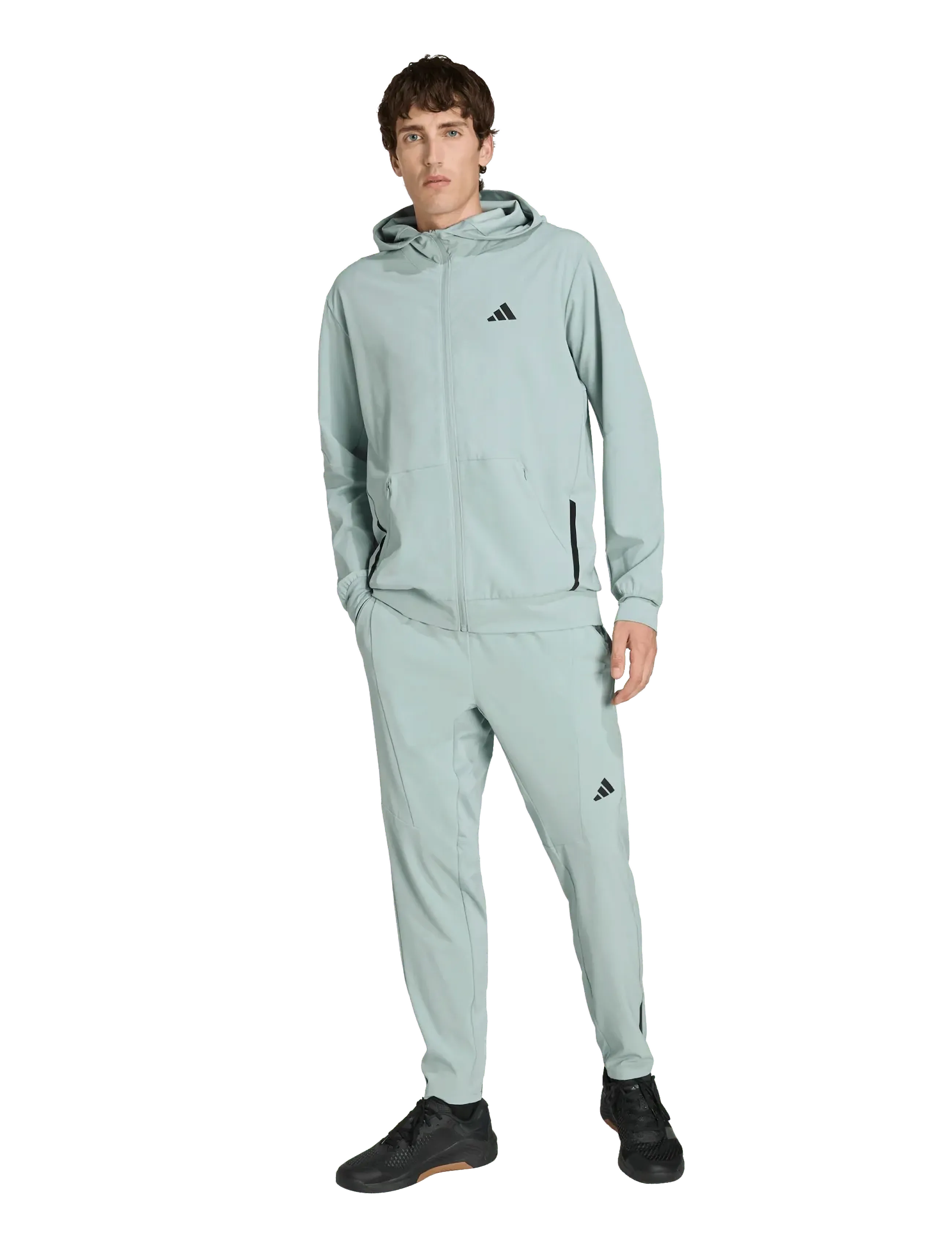 adidas Performance D4T Hybrid Pant, M, Green, Sport Pants > Sport Training Pants, Herre